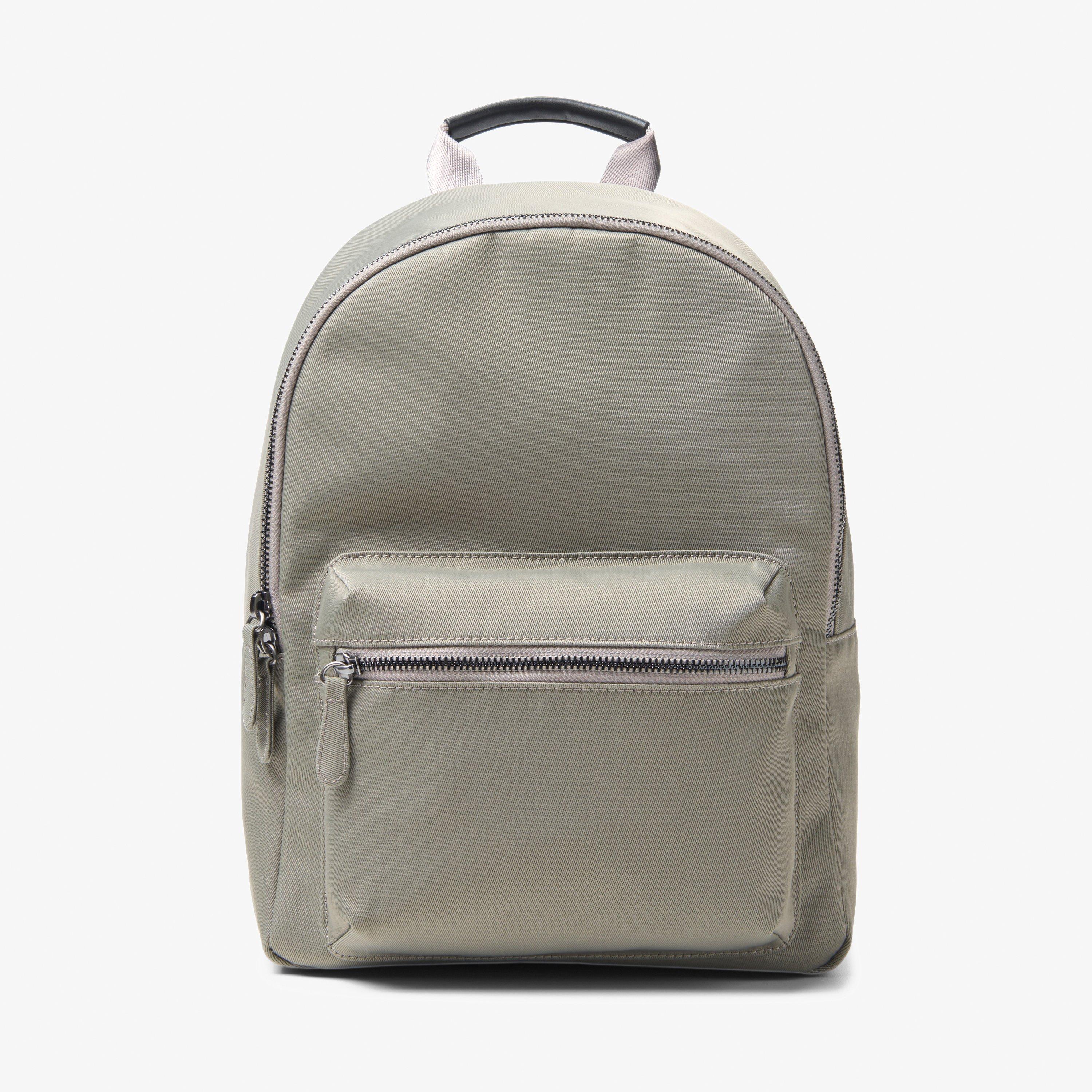 Womens Hythe Pack Khaki Textile Backpack | Clarks Outlet