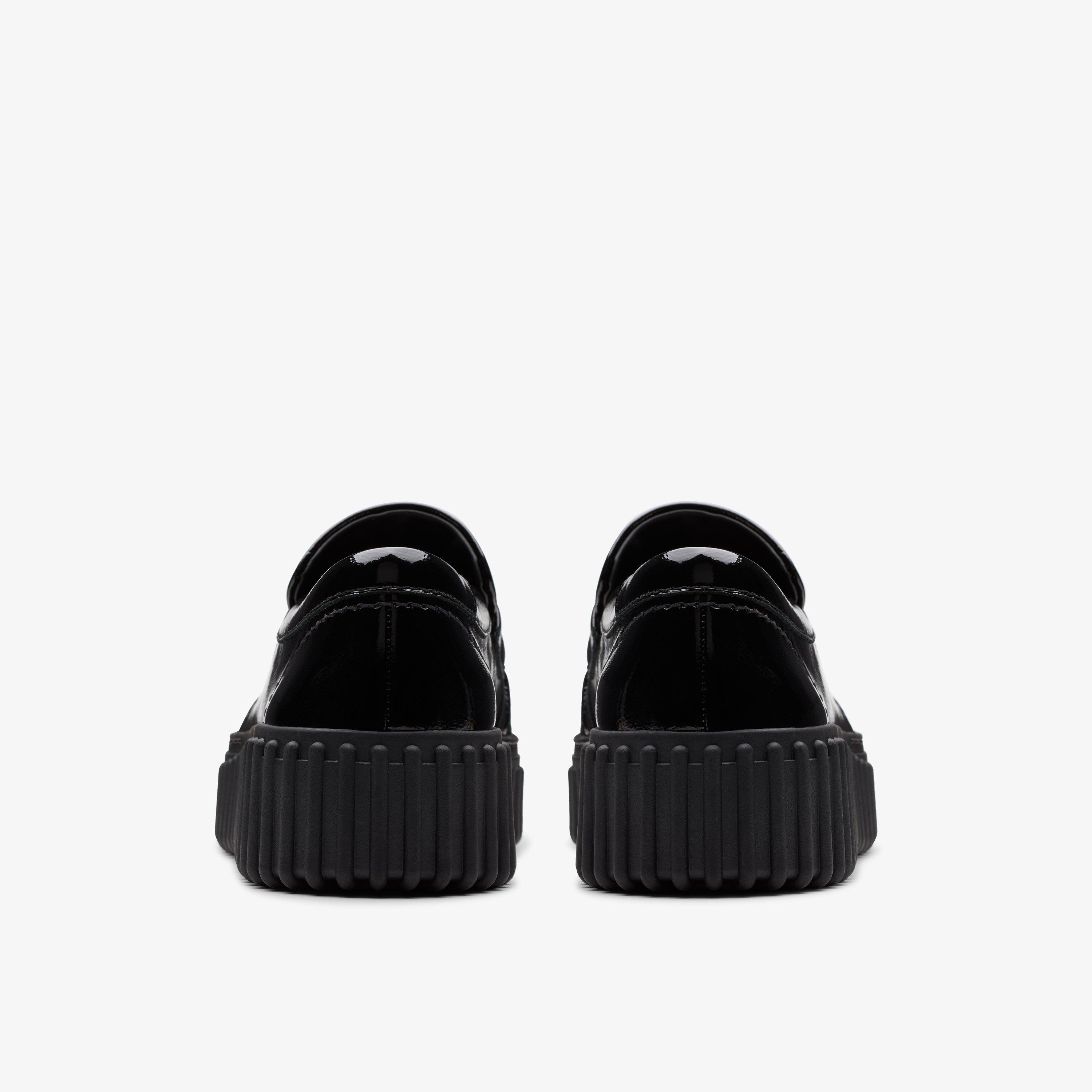 Torhill Mocc Black Patent Loafers Slip Ons, view 10 of 12