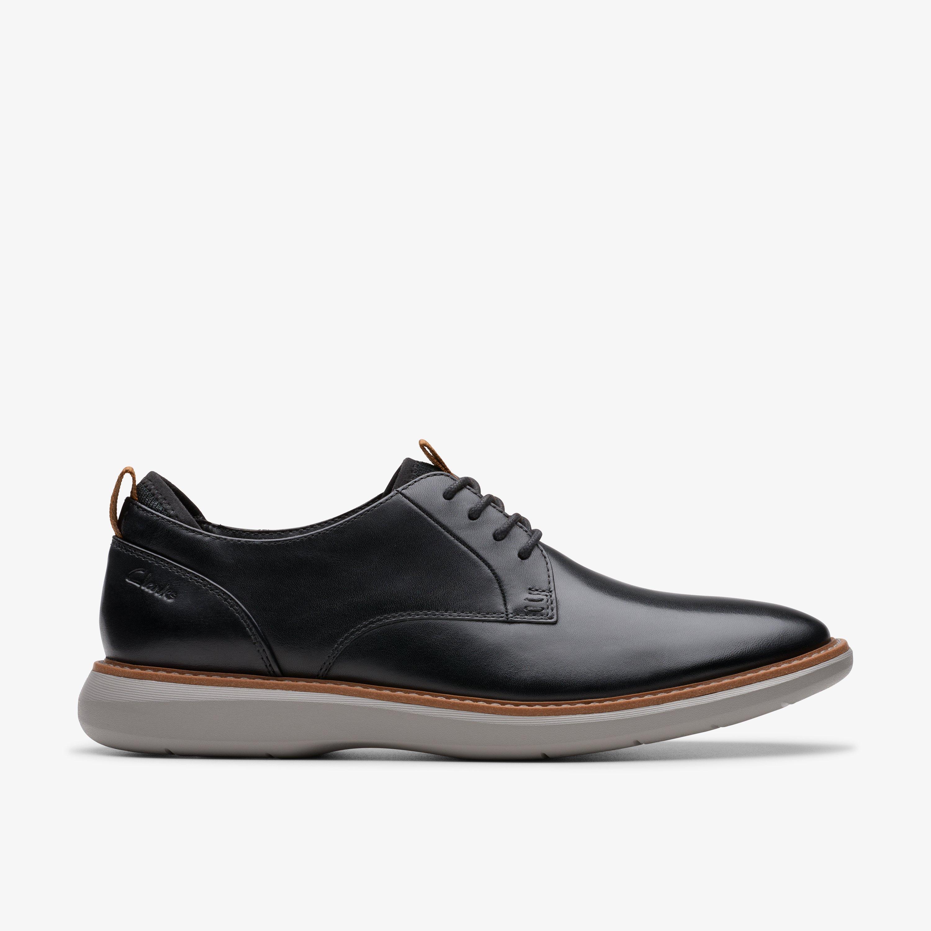 Clarks men's grandin plain oxford black clearance