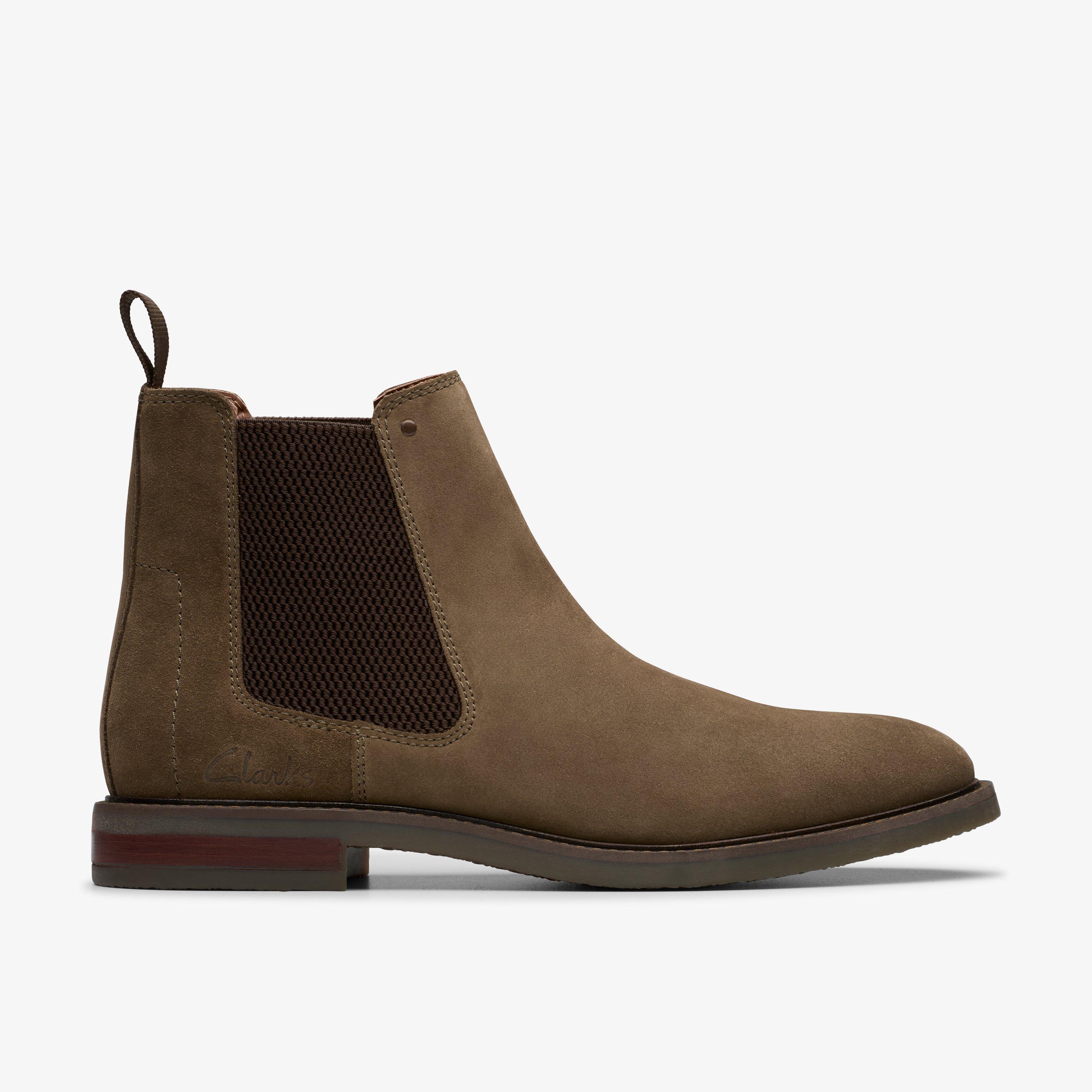 Clarks suede boots mens online