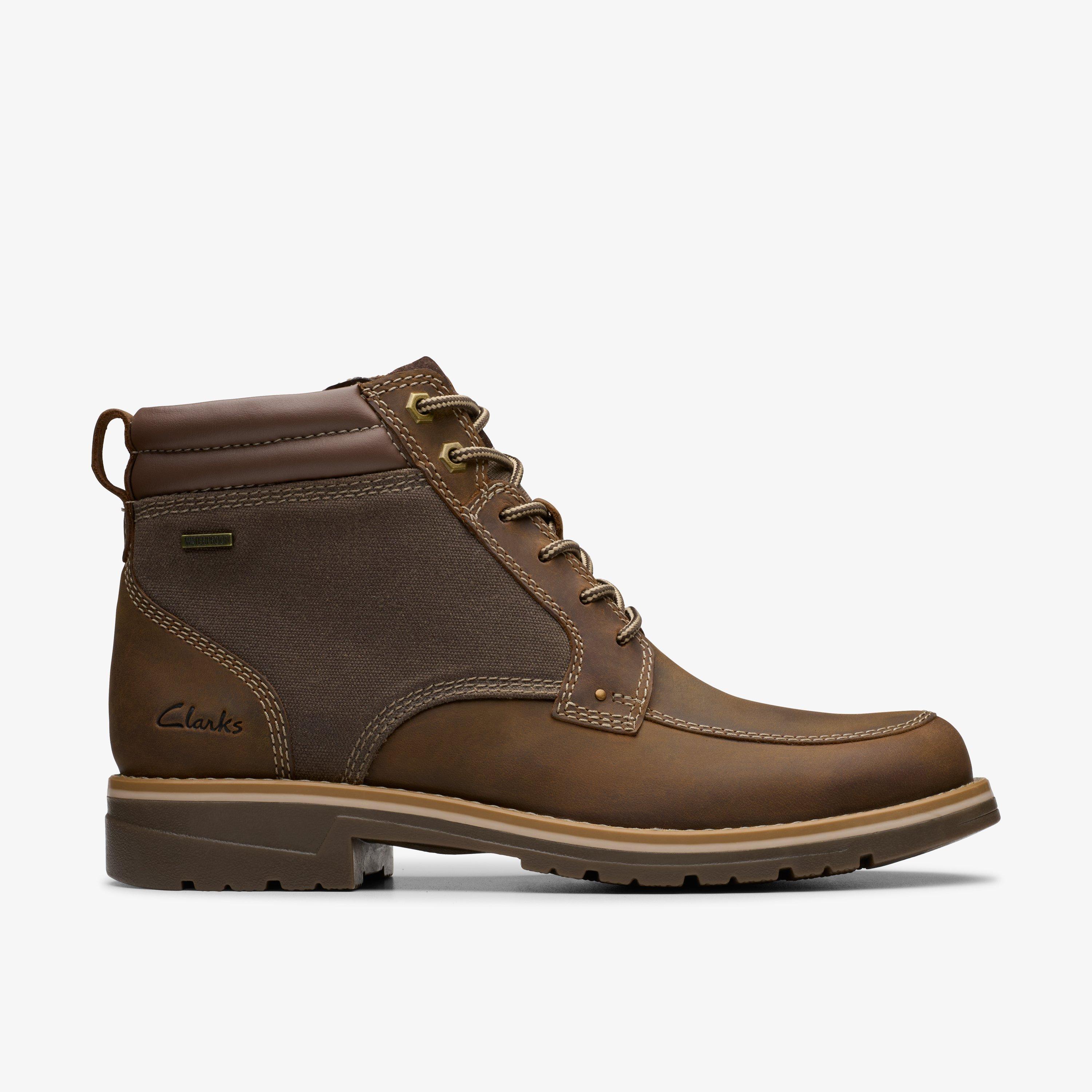 Clarks mens zip boots best sale