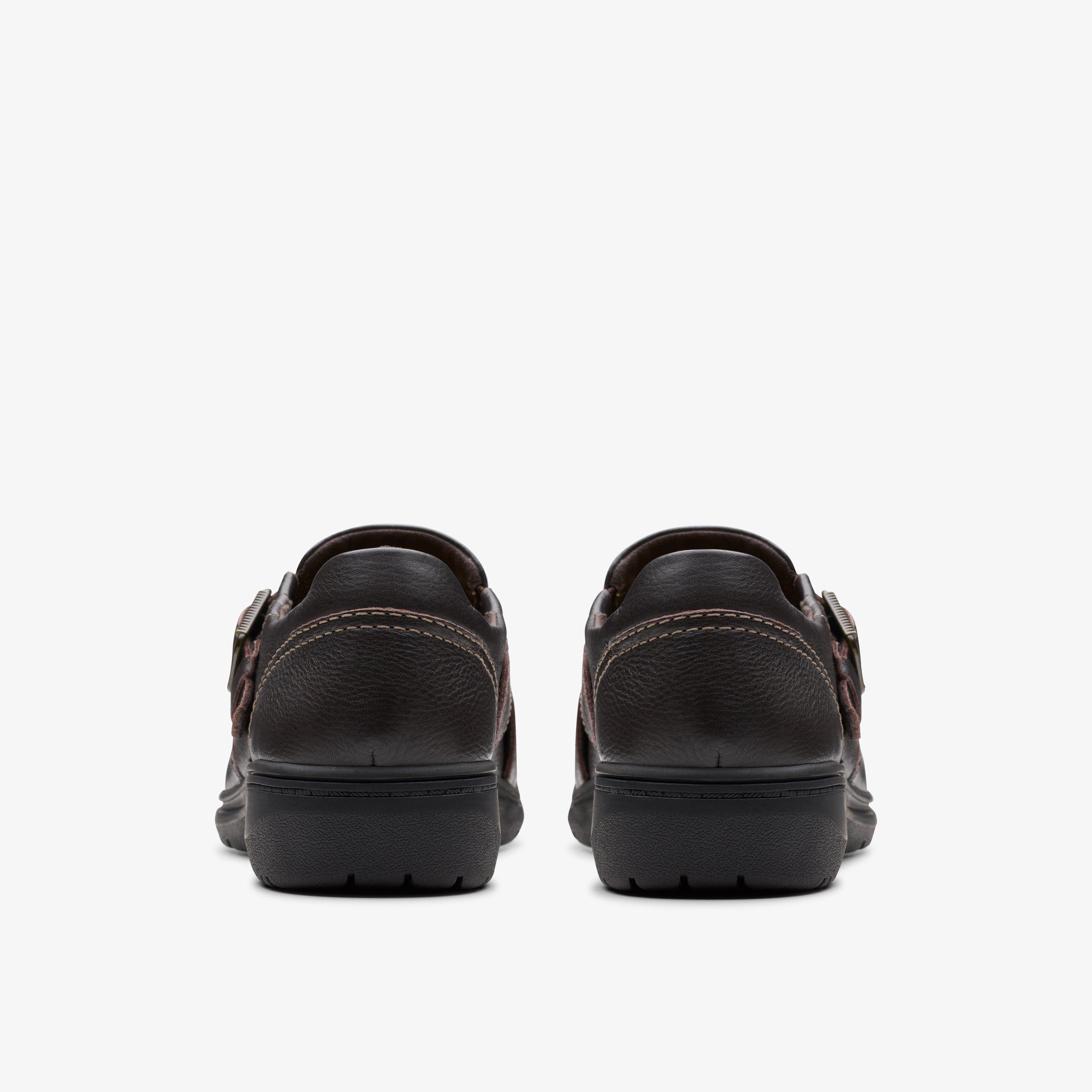 Carleigh Jazz Chocolate Leather Slip-Ons, view 5 of 6