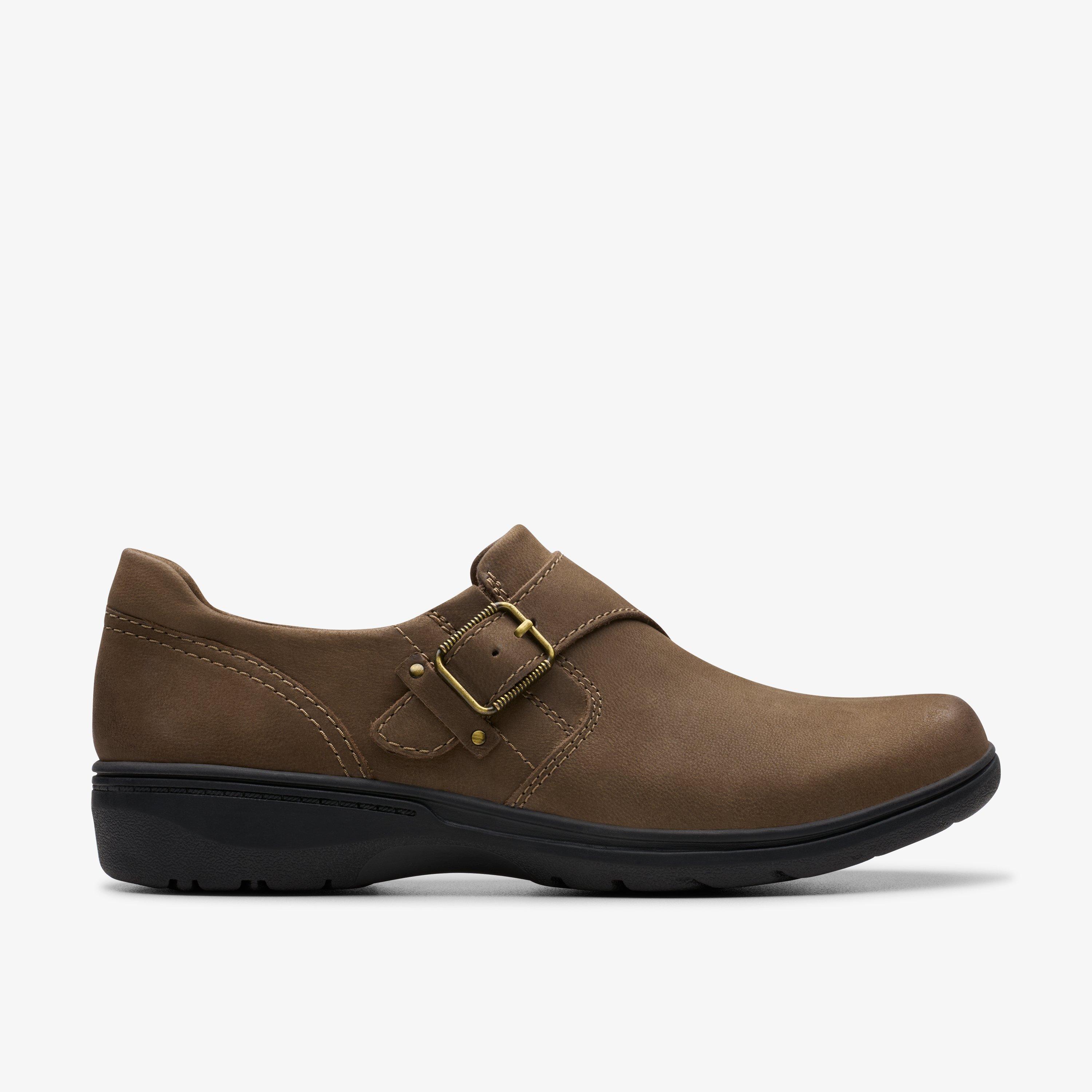 Womens Carleigh Jazz Chocolate Leather Shoes | Clarks US