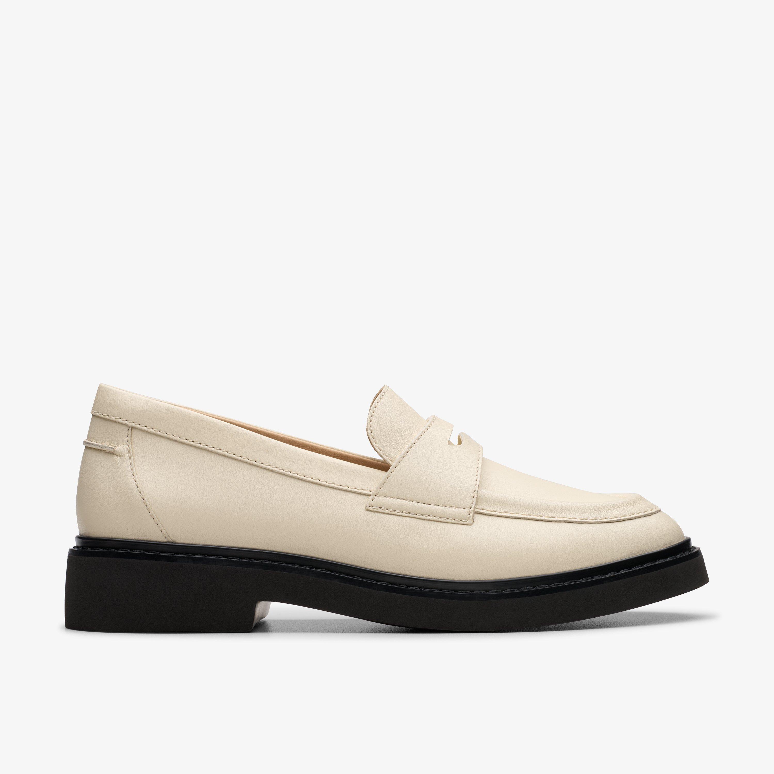 DONNA Splend Edge in pelle color crema Scarpe | Clarks