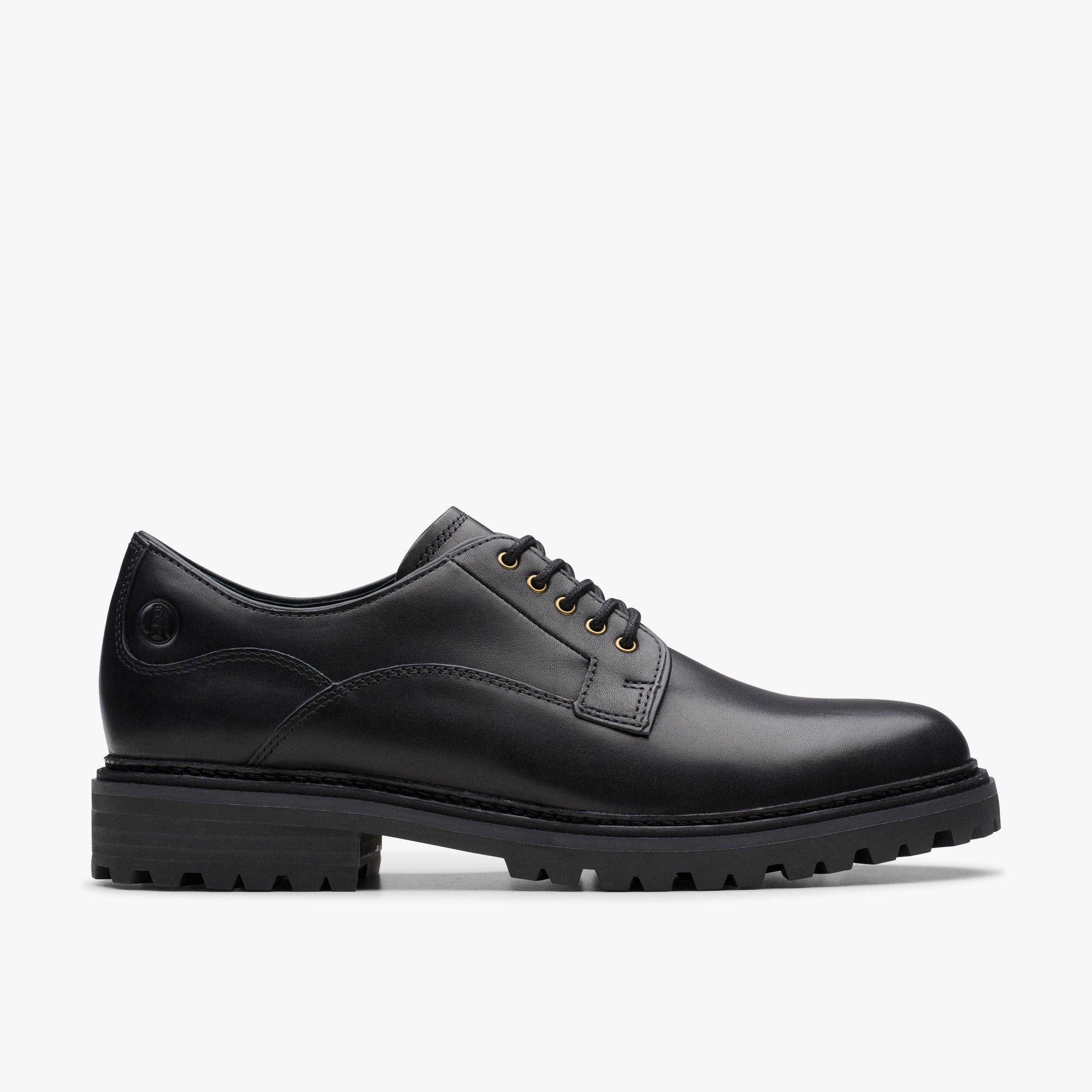 Clarkridge Lo Cuero Negro Zapatos Oxford, view 1 of 6