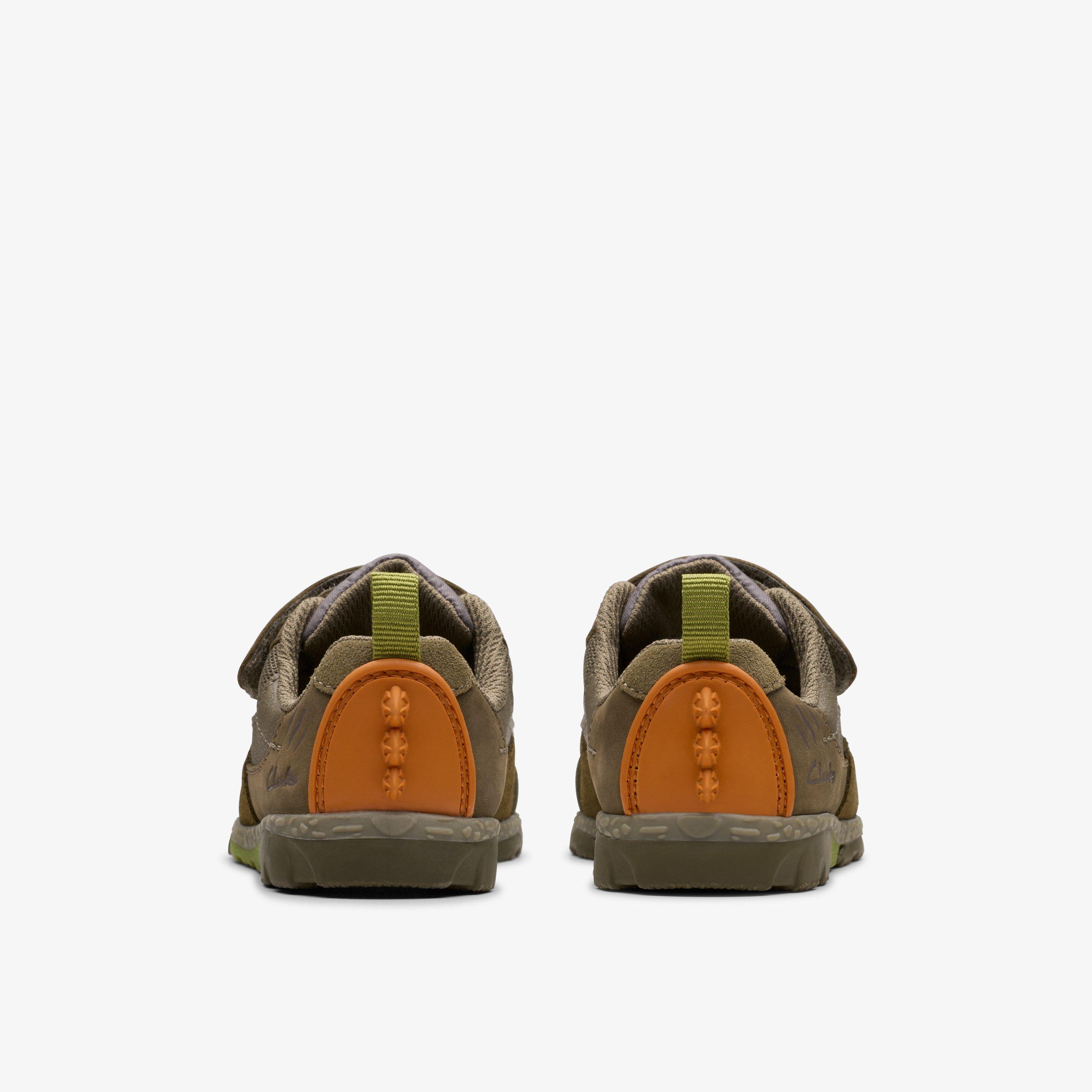 Steggy 2 See Toddler Khaki Trainers Riptape, view 5 of 7