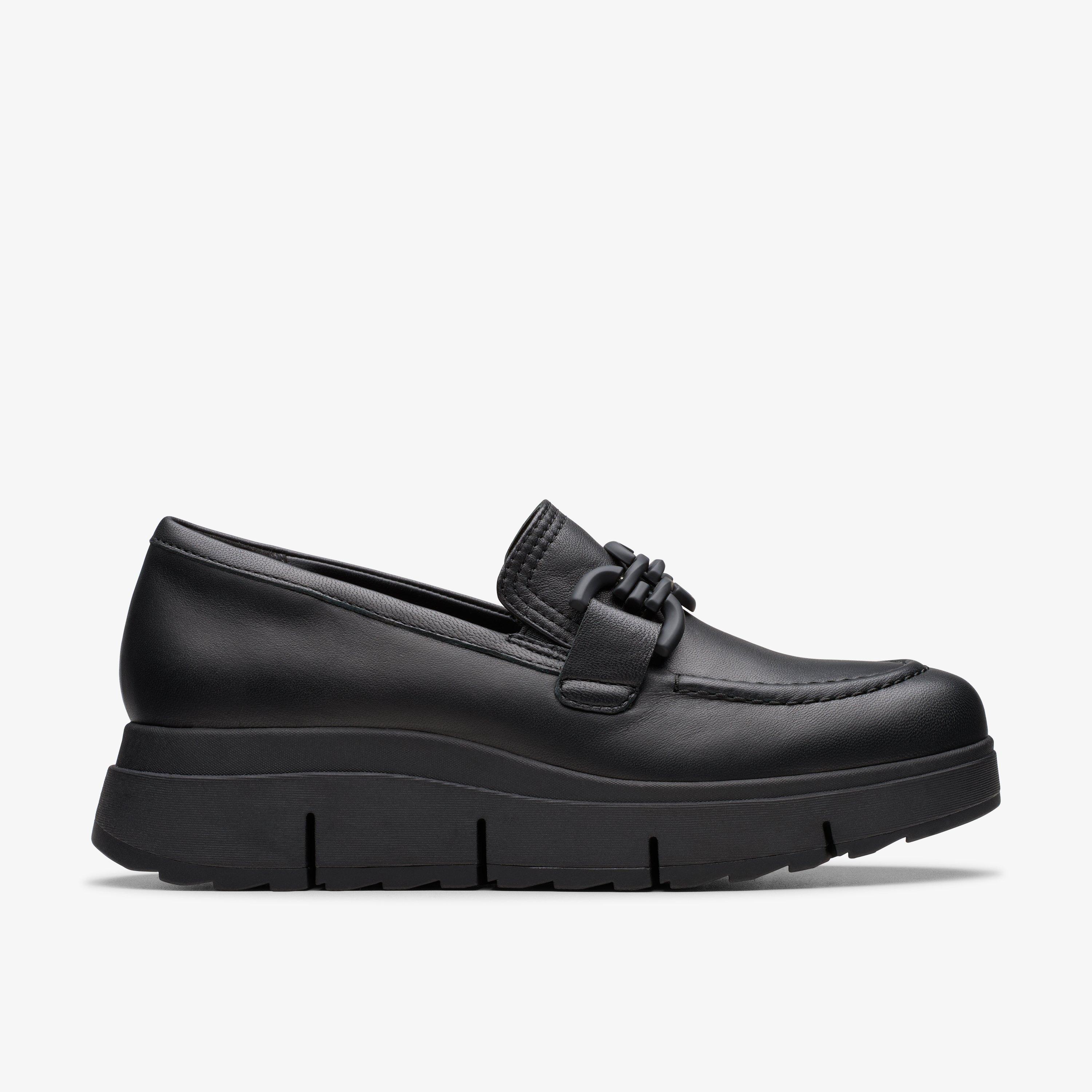 Clarks Loriini Loafers In Black