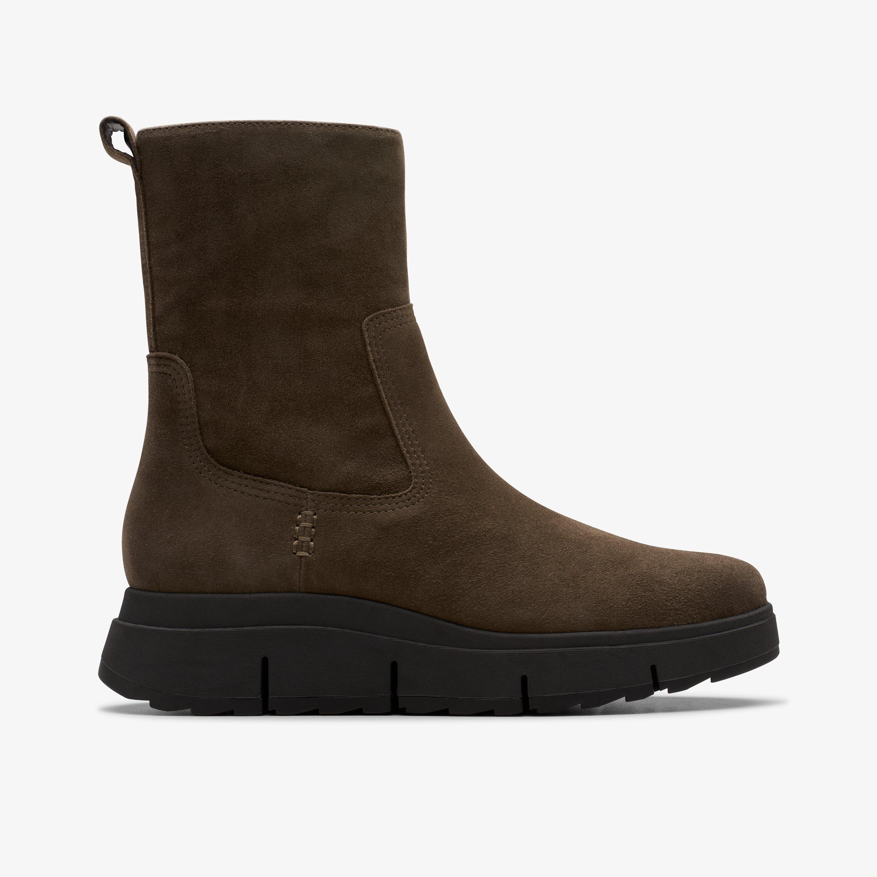 Loriini May Mole Grey Suede Ankle Boots, view 1 of 6