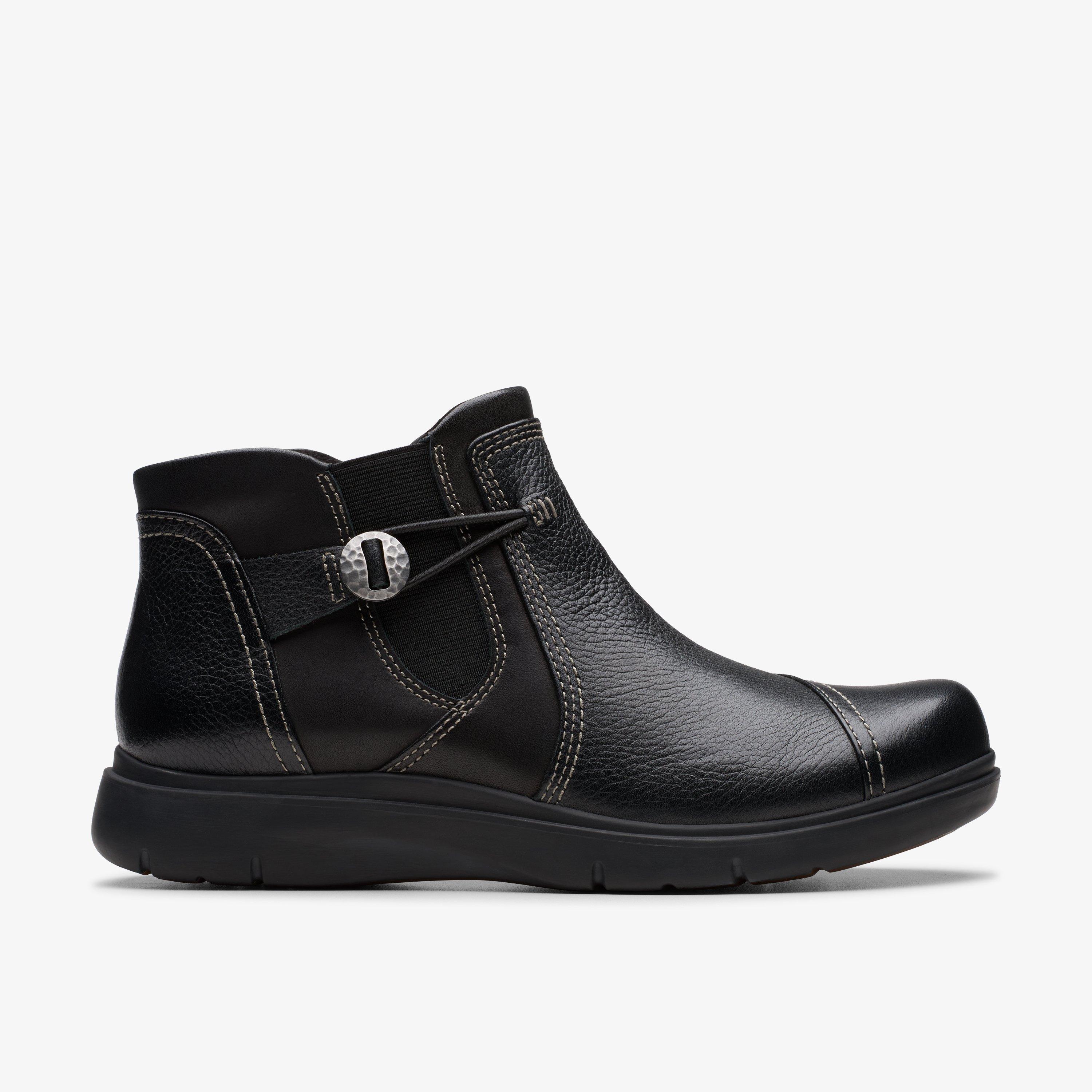 Clarks platform ankle boots on sale