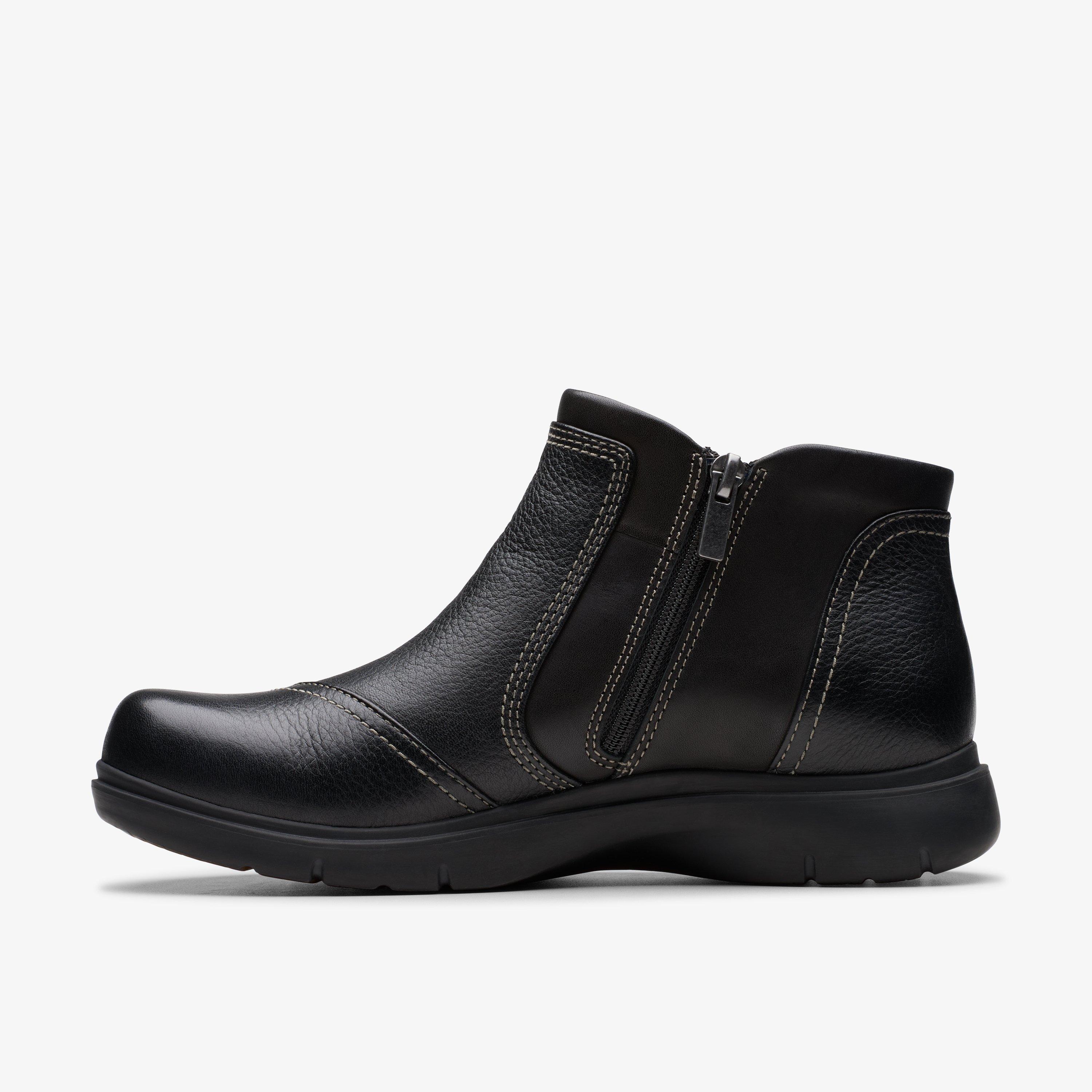 Clarks ladies flat boots online