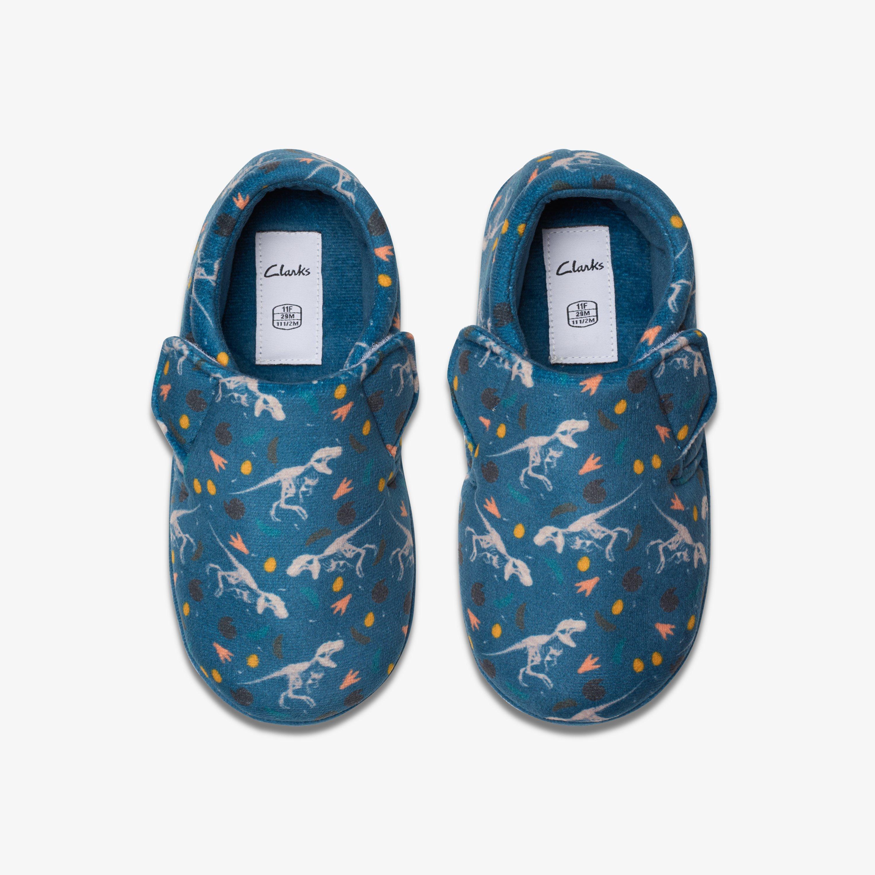 Fluffy Snug Kid Blue Print