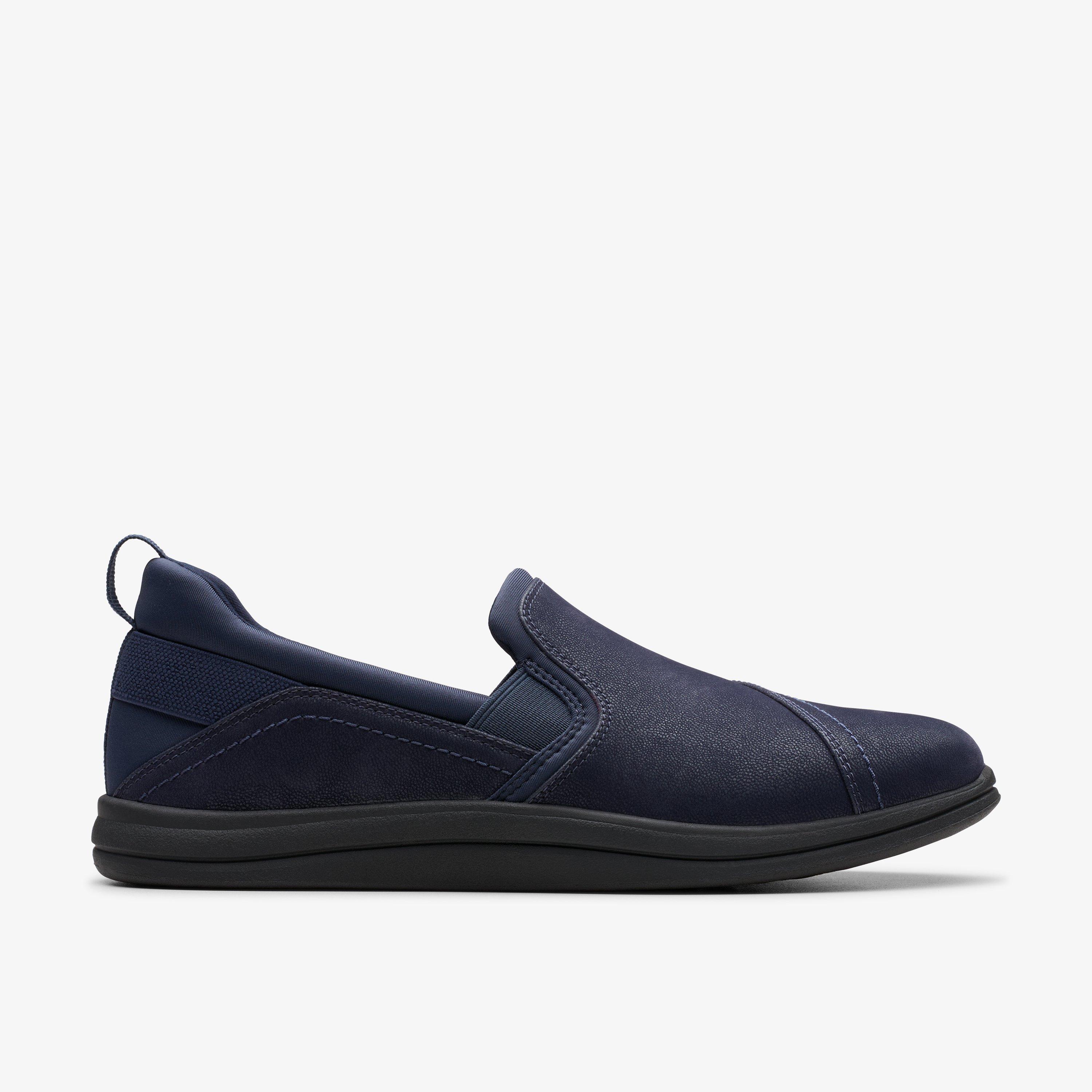 clarks cloudsteppers navy