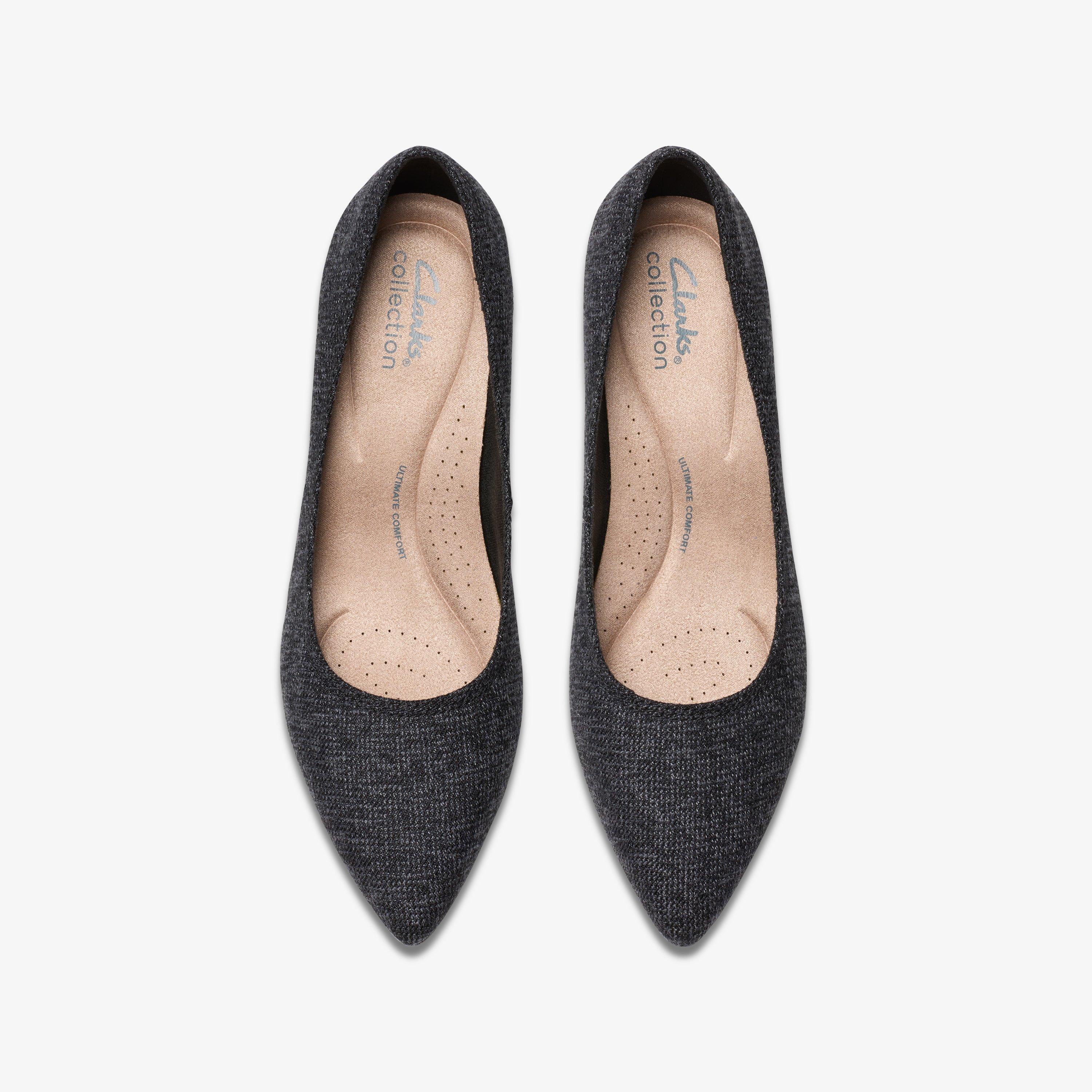 Womens Ellanie Hope Charcoal Interest Pumps Clarks US