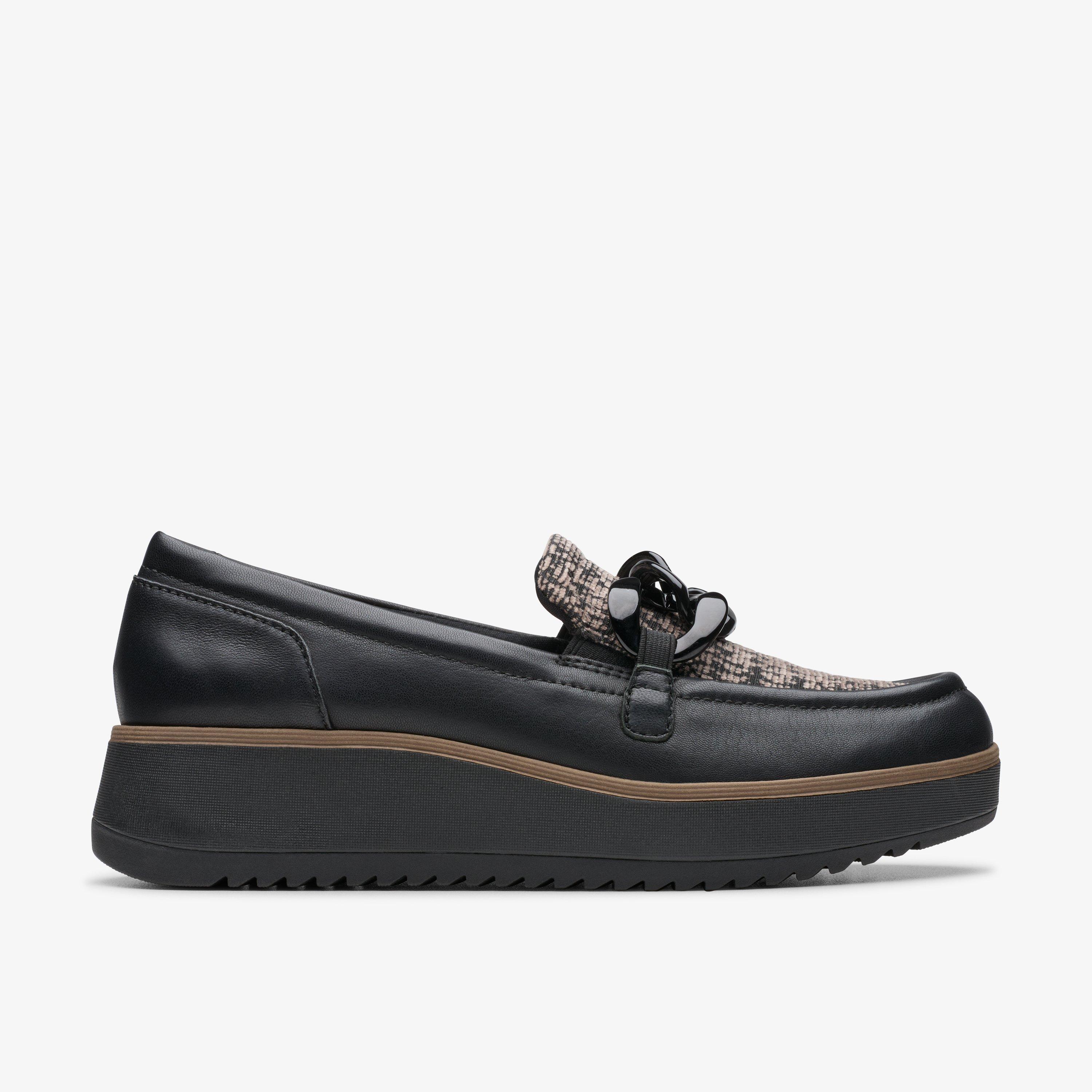 Clarks sharon gracie platform loafers on sale