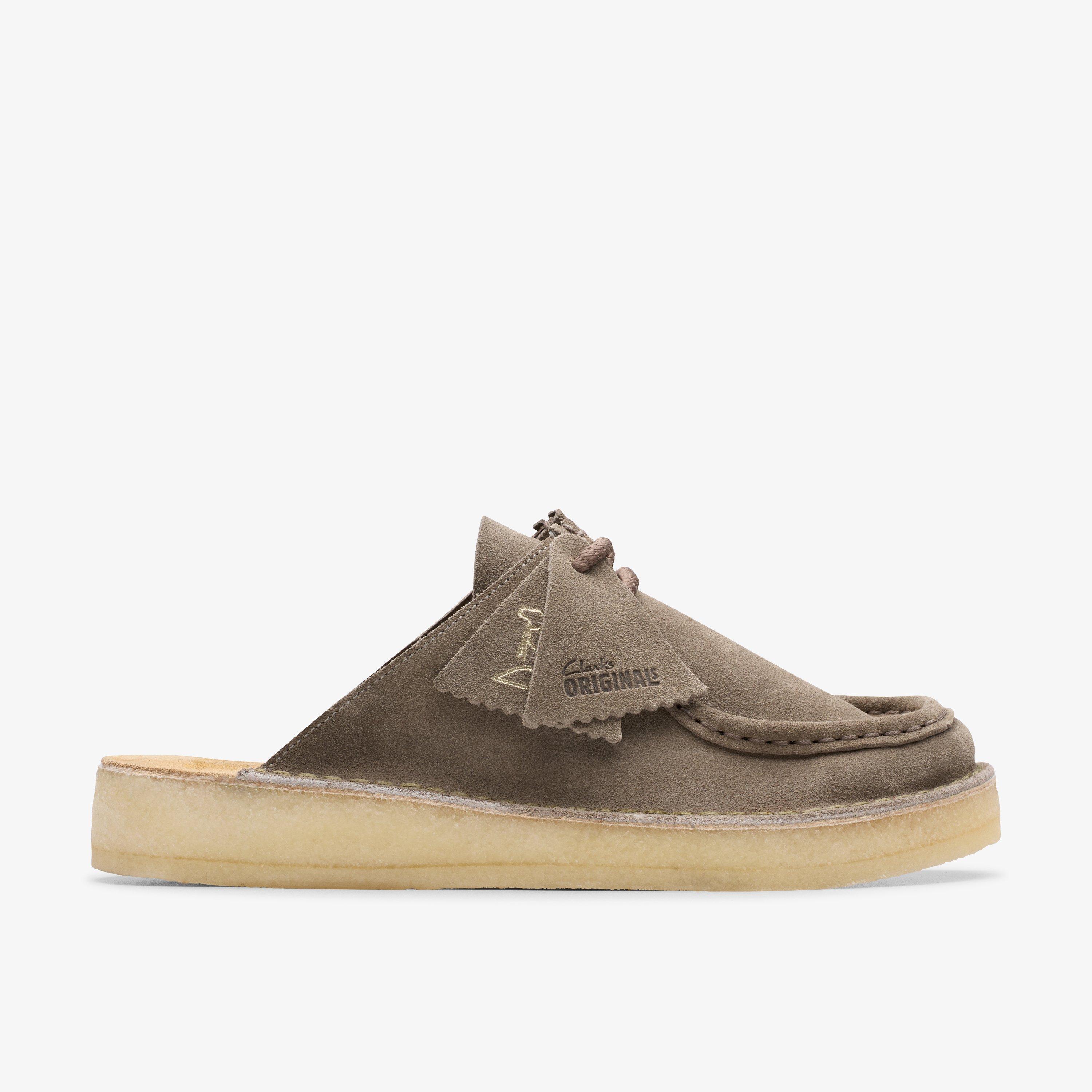Womens Desert Nomad Mule Black Suede Clogs & Mules | Clarks