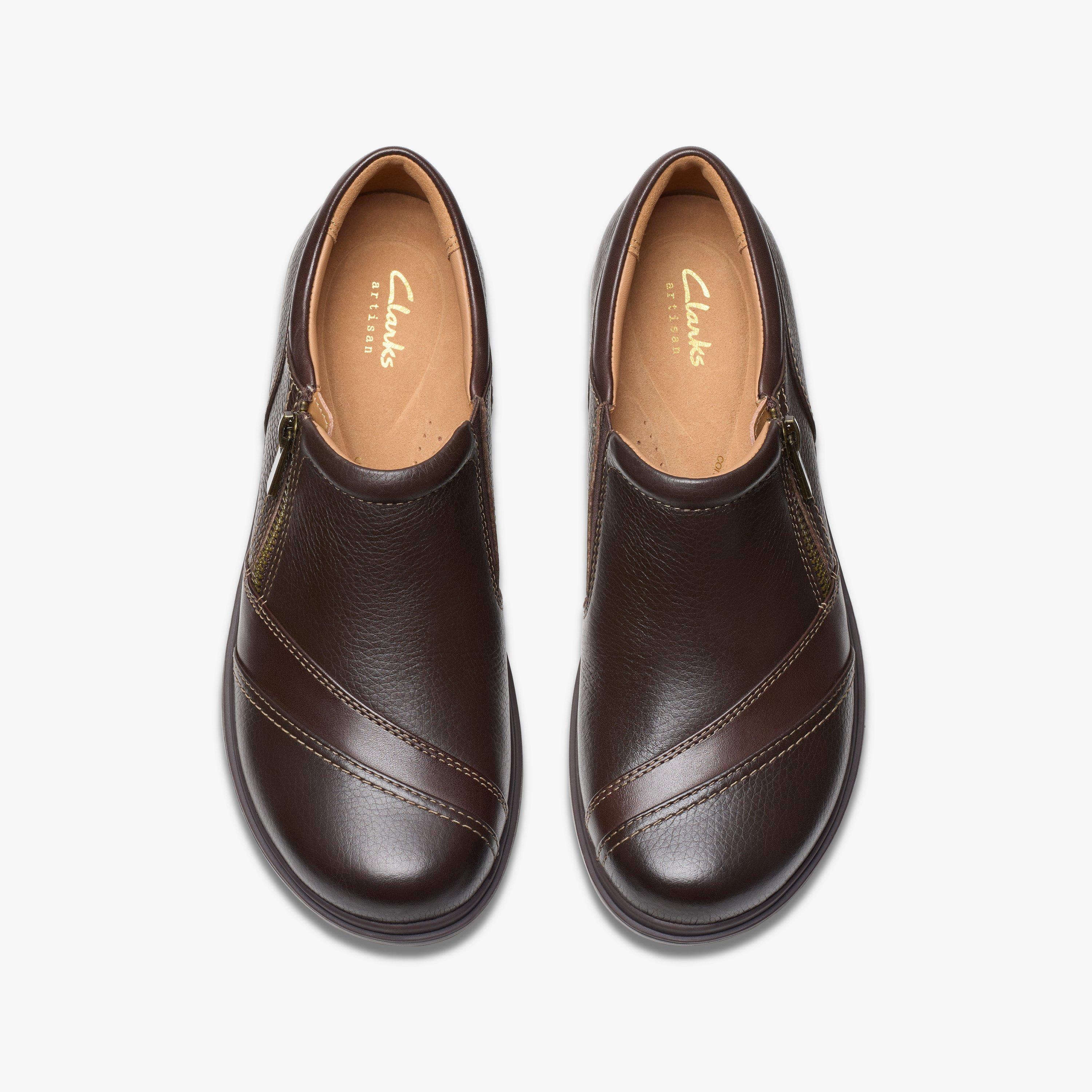 Certina Pure Dark Brown Leather Slip Ons, view 6 of 6