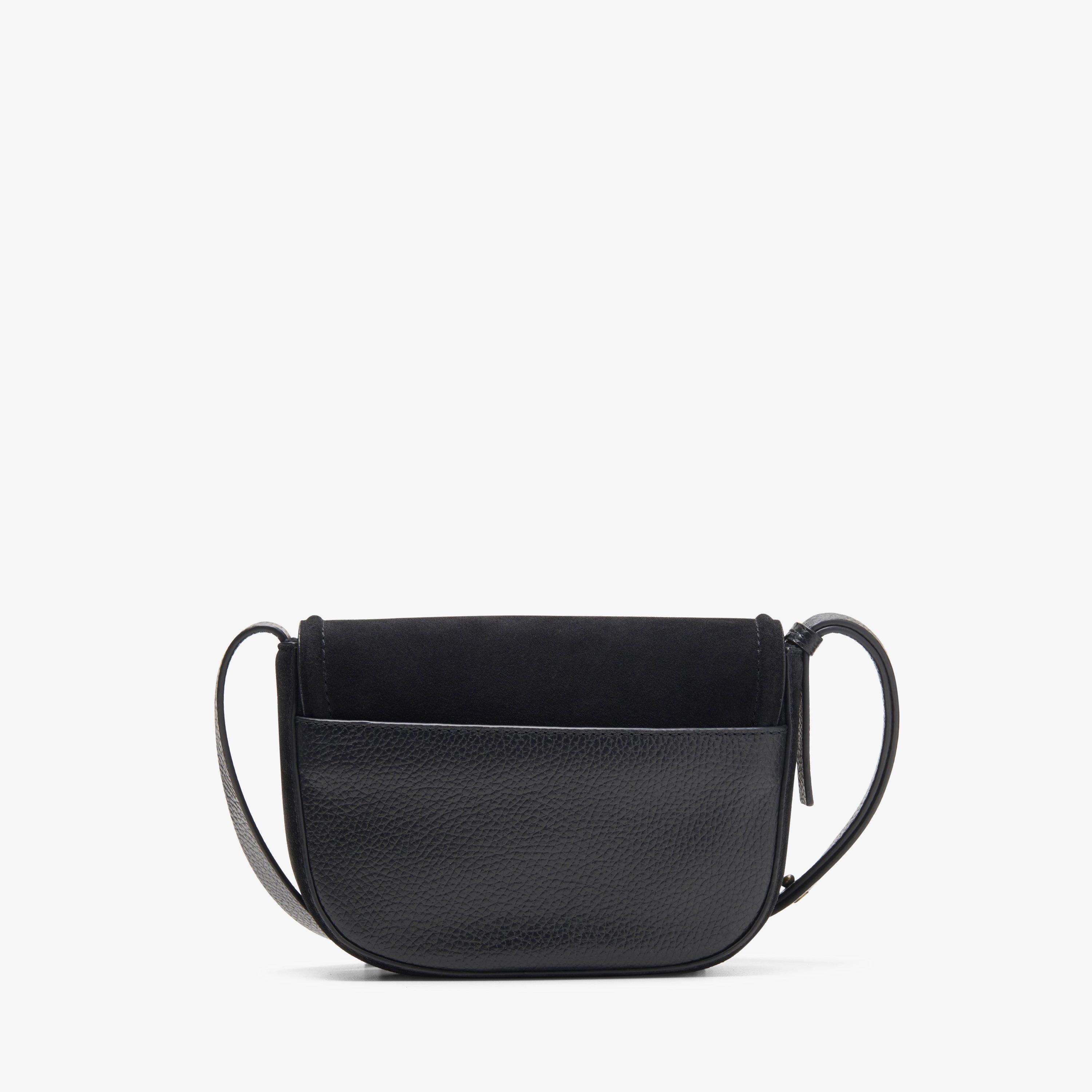 Casual Cross 2 Black Suede Cross Body Bag, view 4 of 6