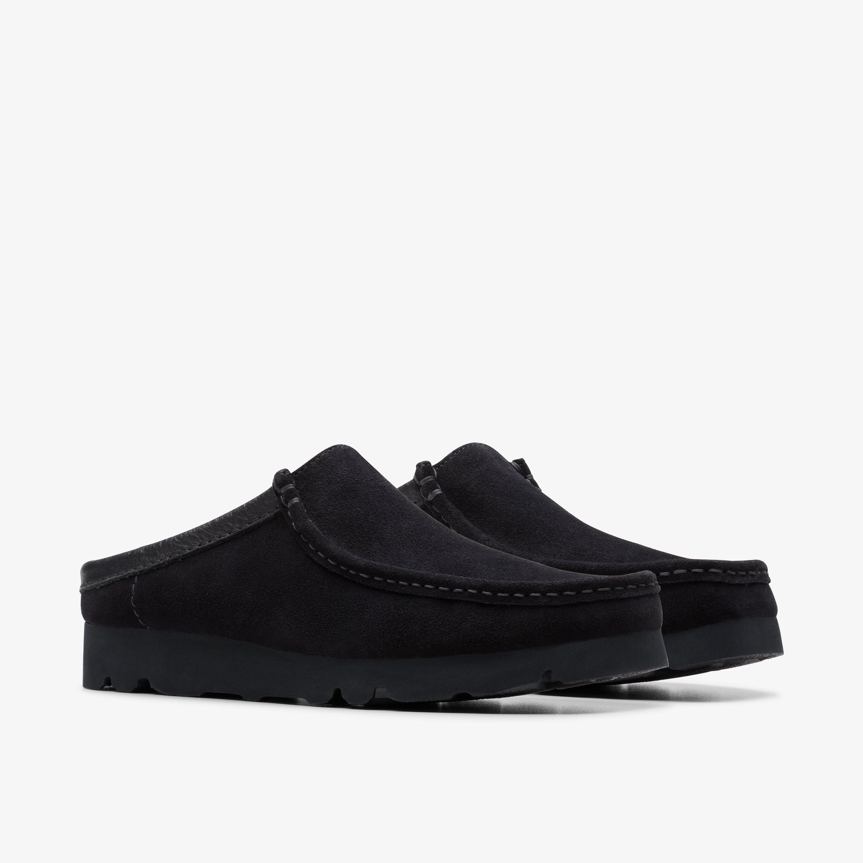 Wallabee Slip Black Sde