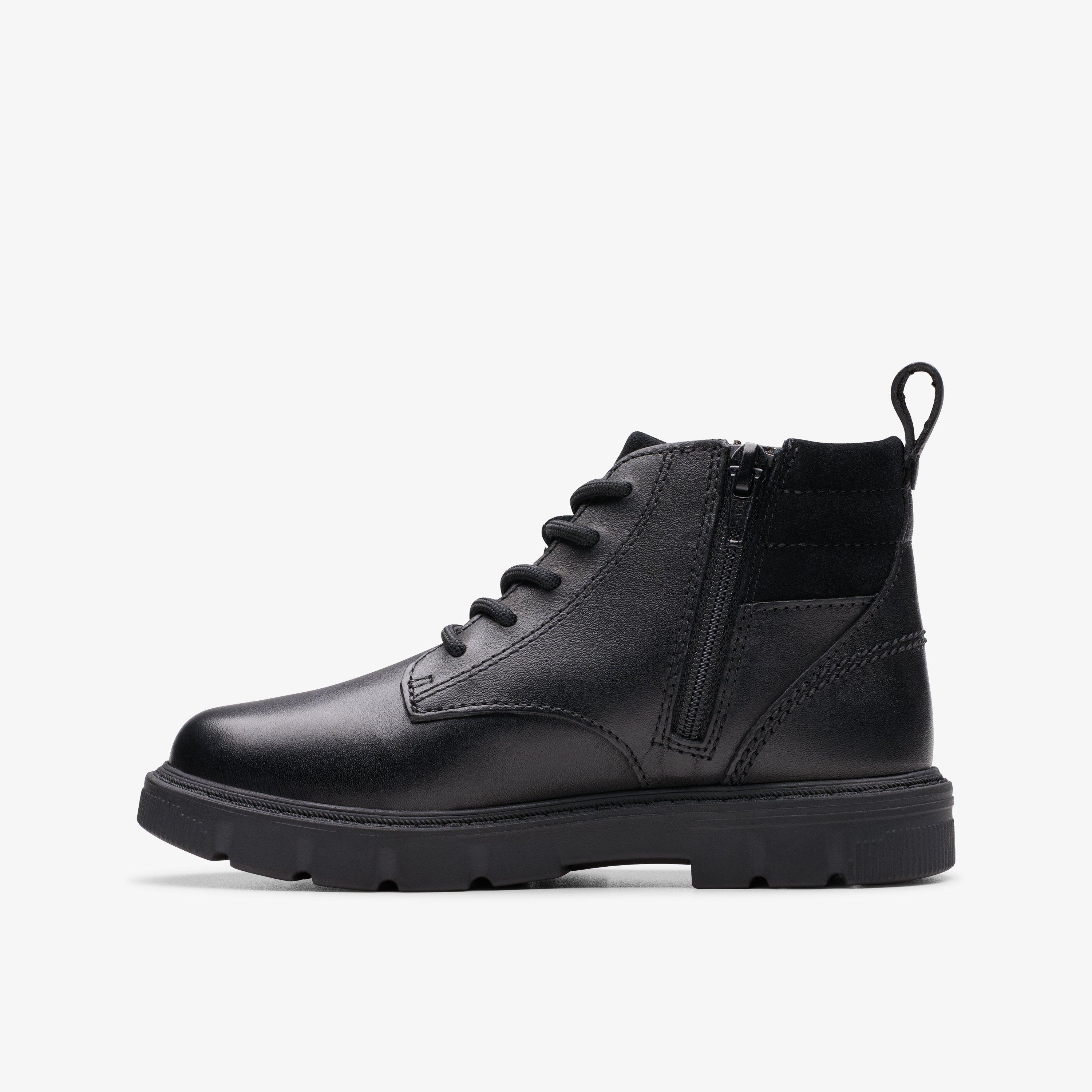 Lorcam Trail Kid Black Leather