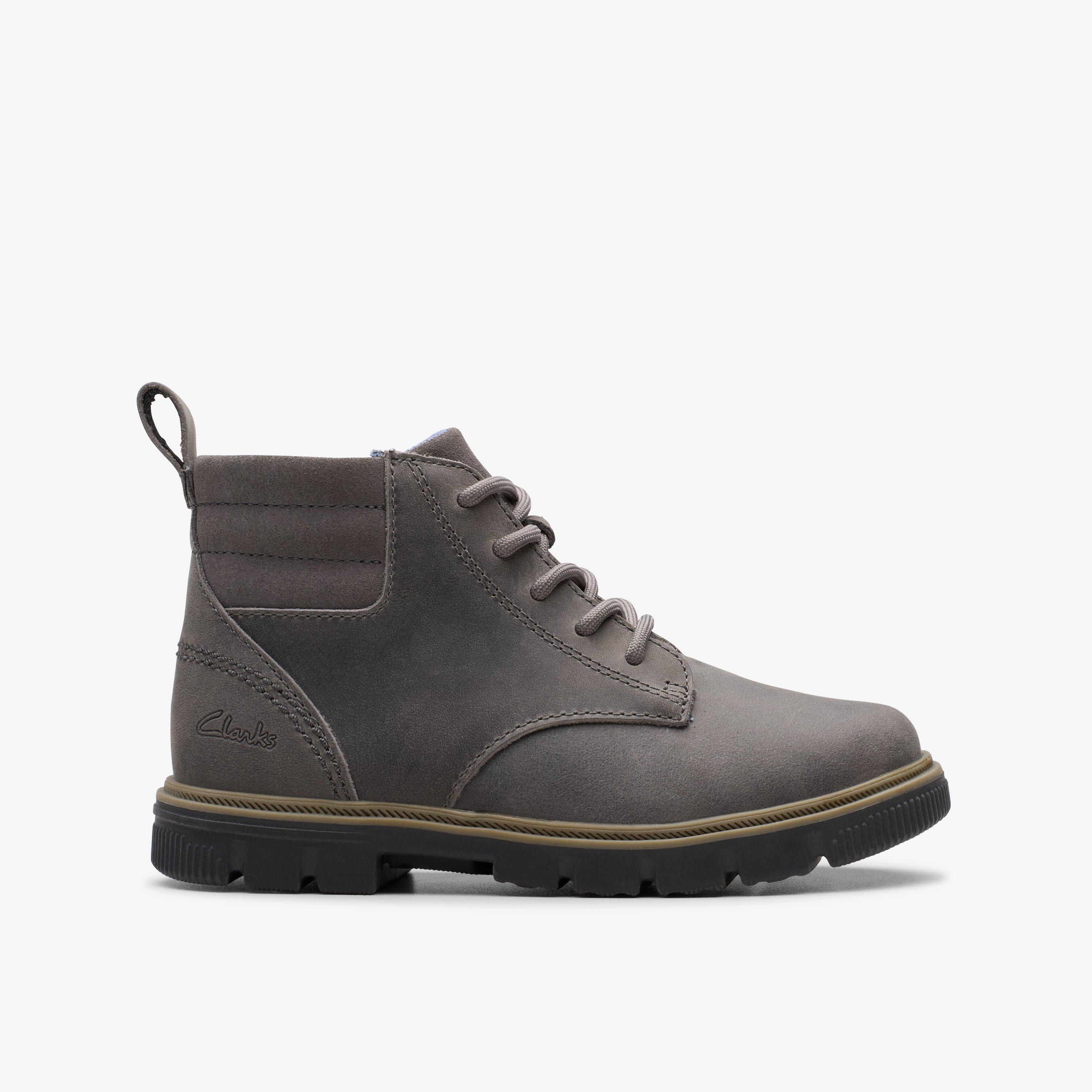 Lorcam Trail Kid Dark Grey Ankle Boots, view 1 of 6
