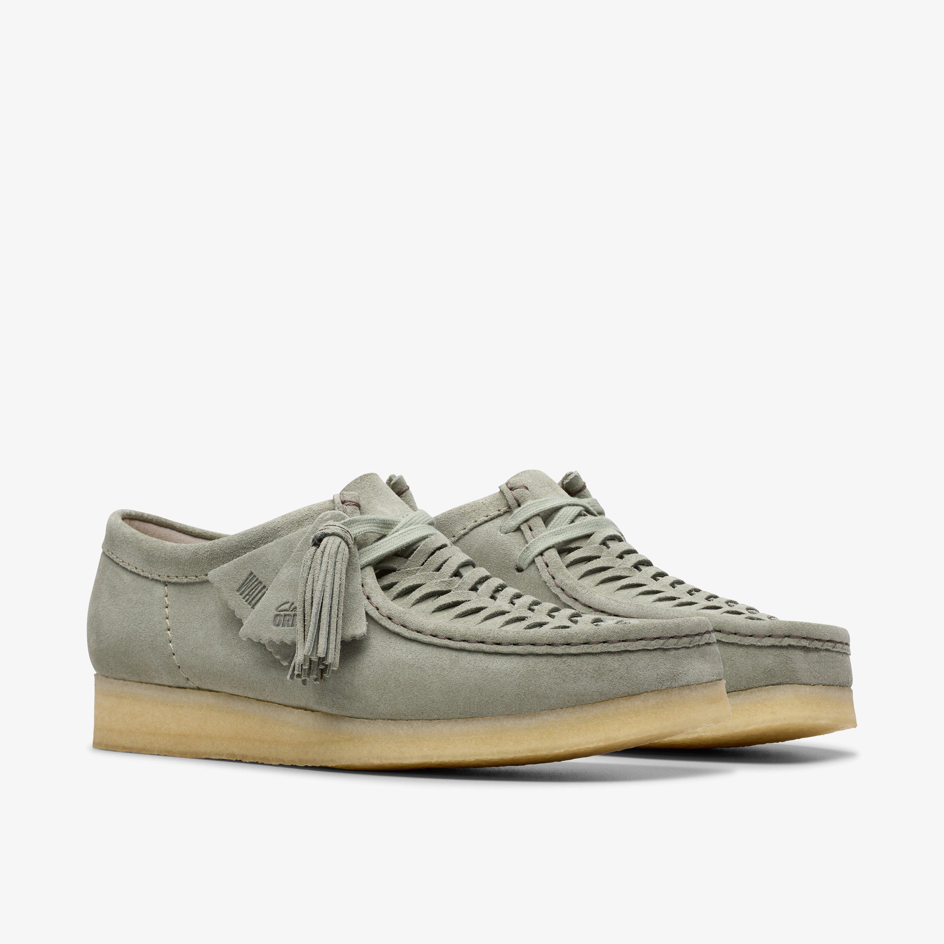 Wallabee Weave Sage Suede Wallabee, view 4 of 6