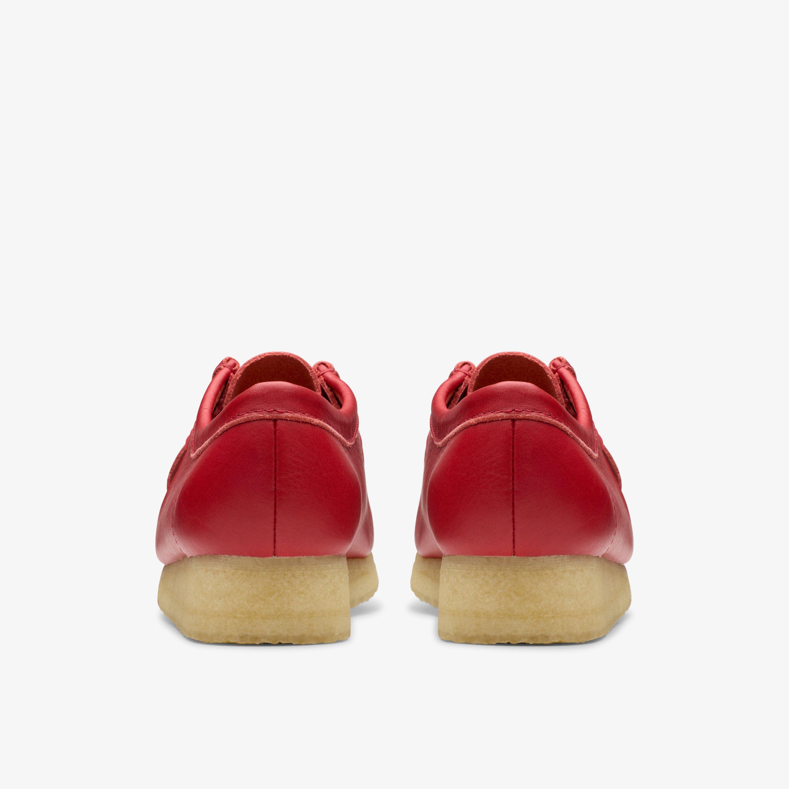 新品♪Clarks 23センチ レディース クラークス Wallabee red Women's Wallabee™ Red Leather Shoes | Clarks