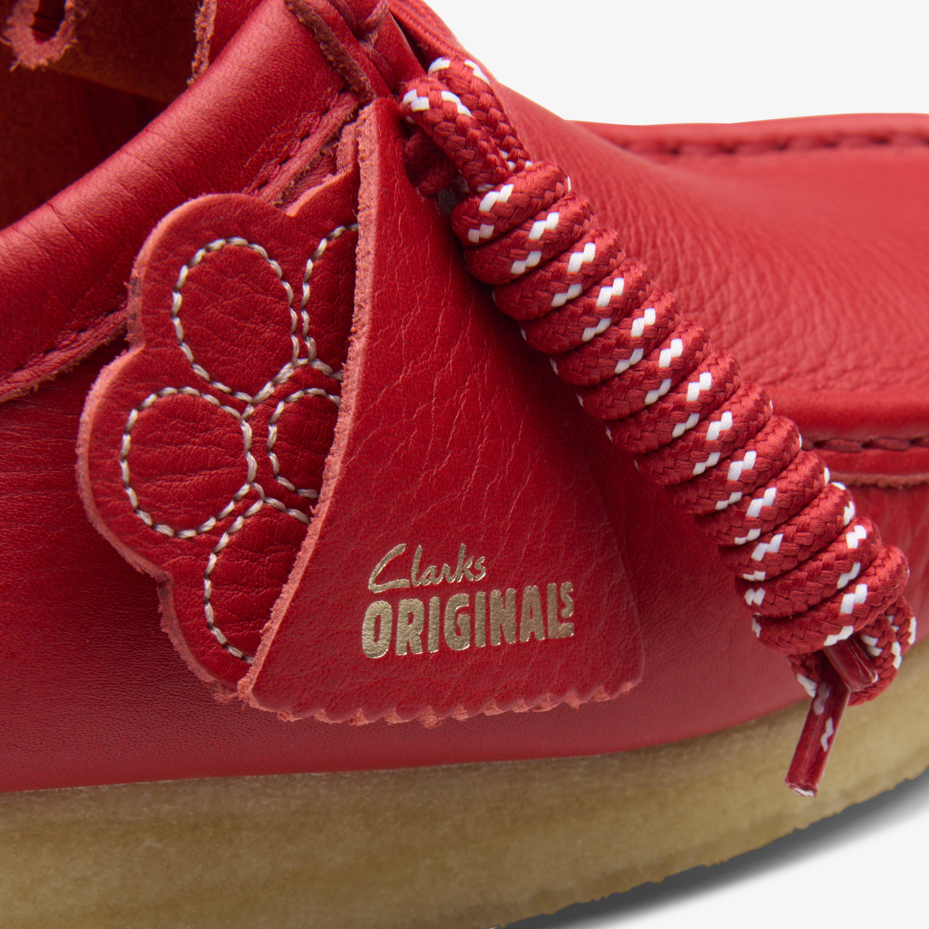 t*0様 ✨レア✨Clarks WALLABEE Red Men's Wallabee™ Red Suede Shoes | Clarks