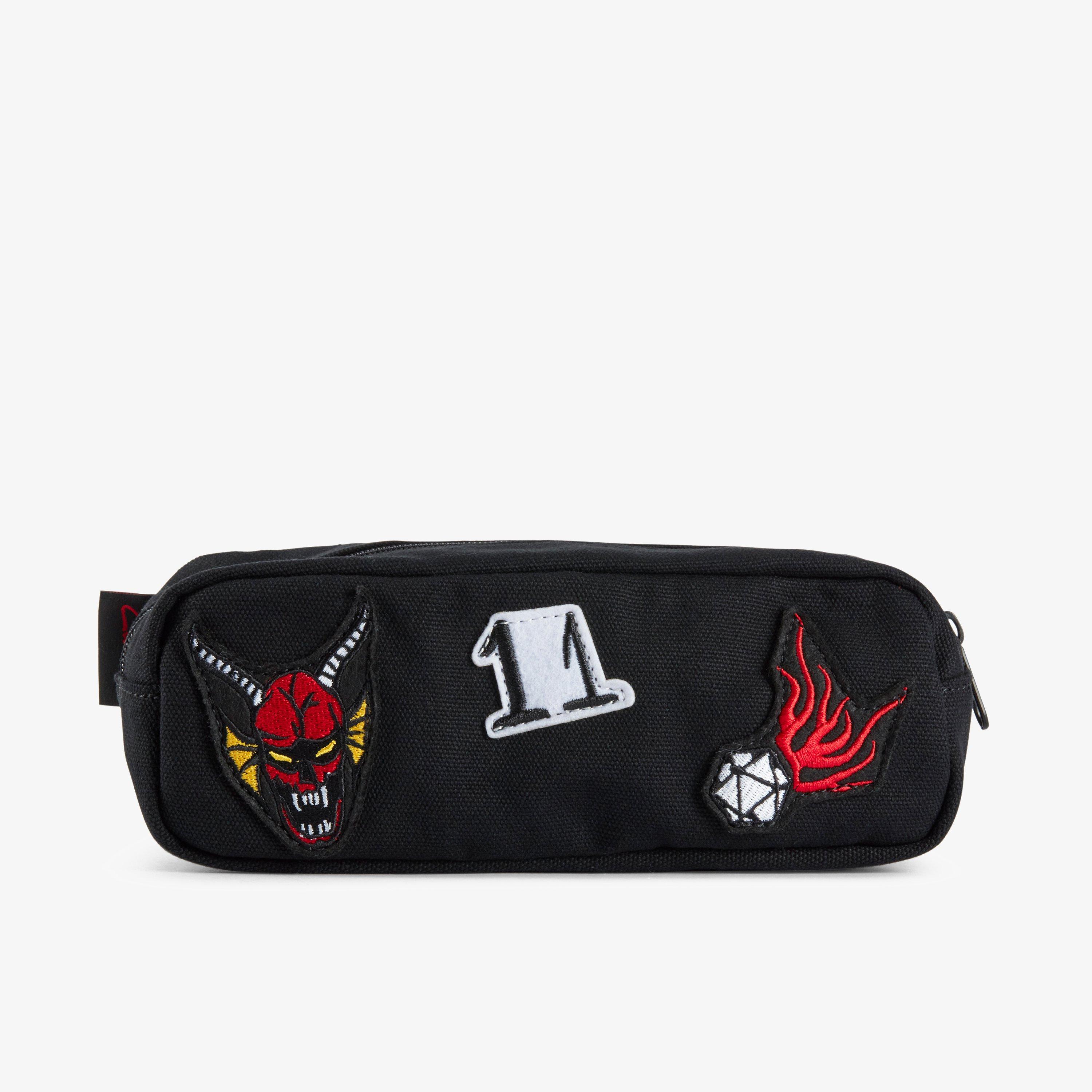 Boys, Girls, Kids Unisex Stranger Things Pencil Case Black Combination