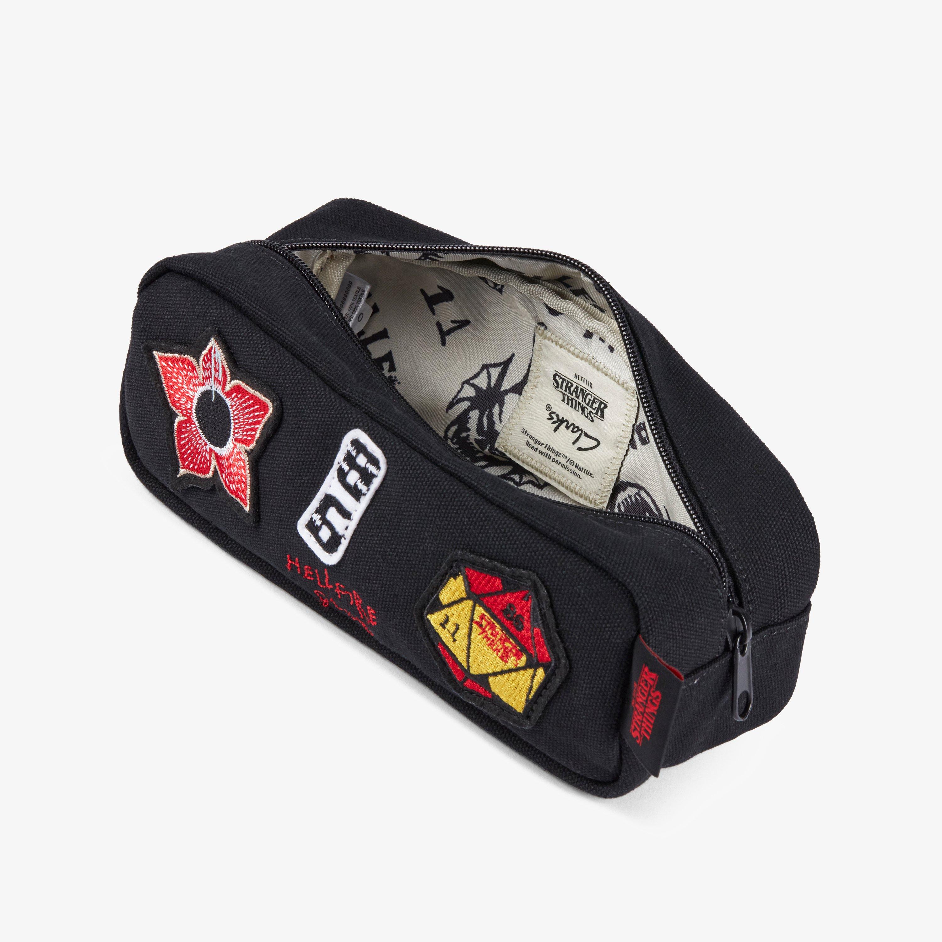 Boys, Girls, Kids Unisex Stranger Things Pencil Case Black Combination