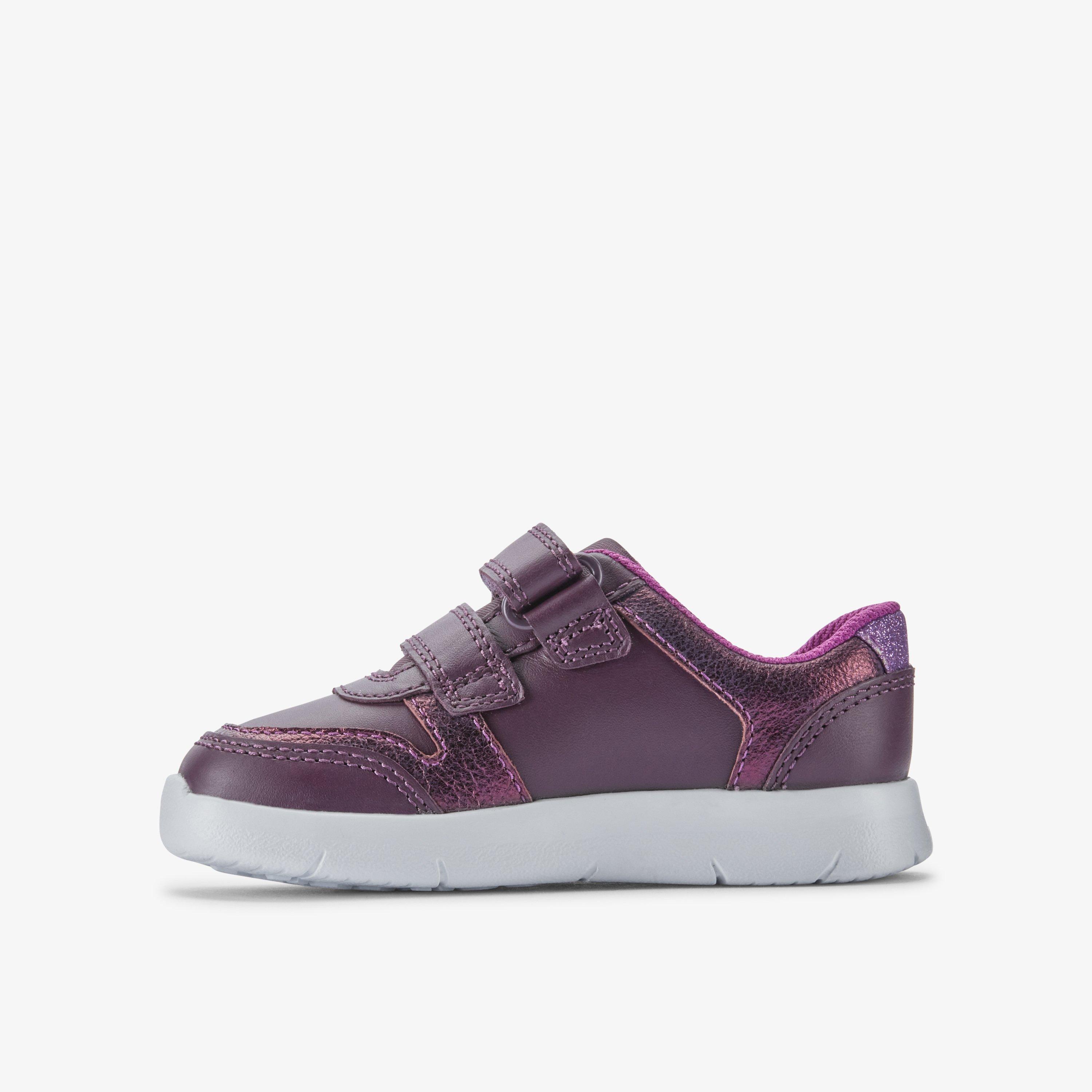 Ath Horn Toddler Berry Combination Trainers Riptape, view 2 of 6