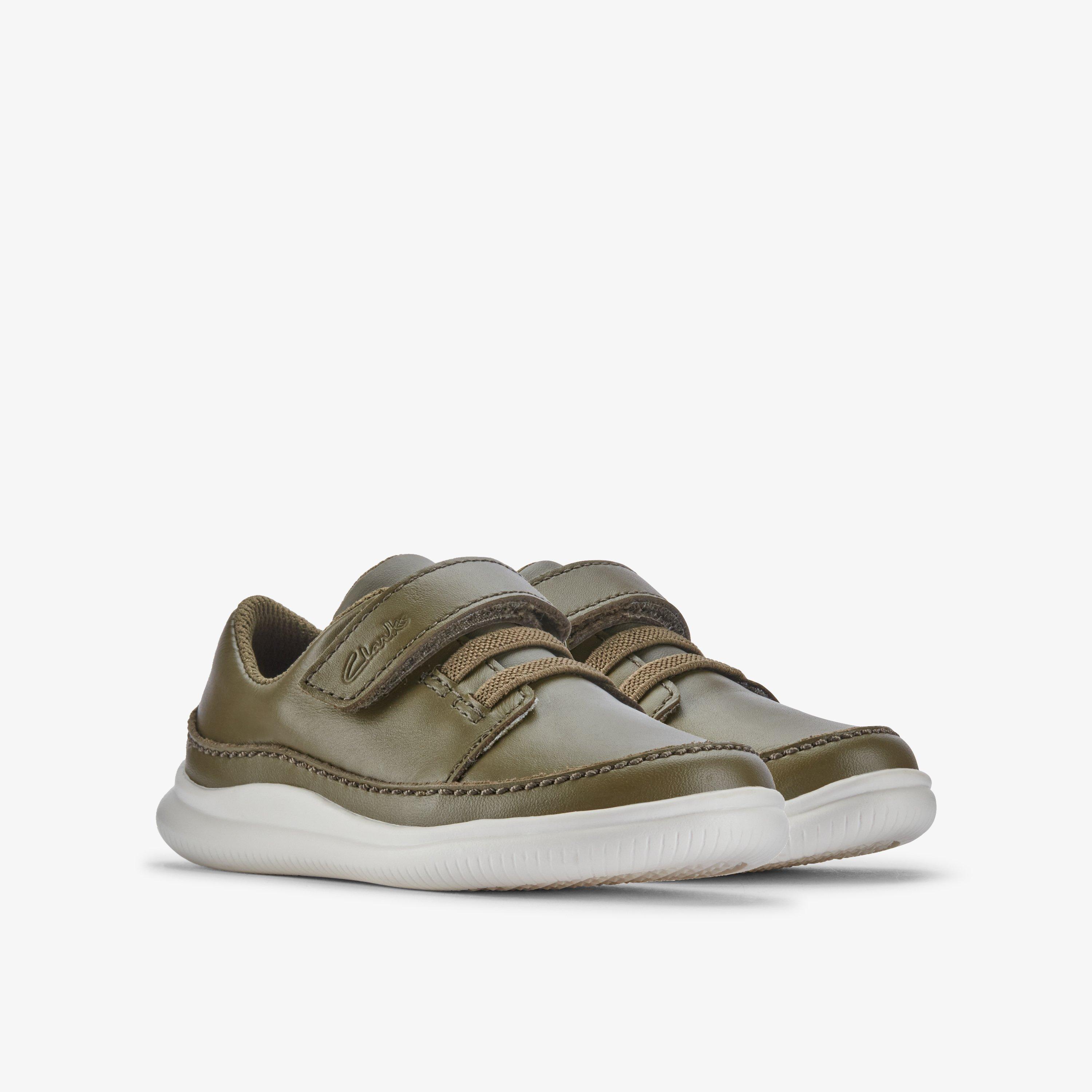 Crest Aero Toddler Dark Olive Riptape, view 4 of 6