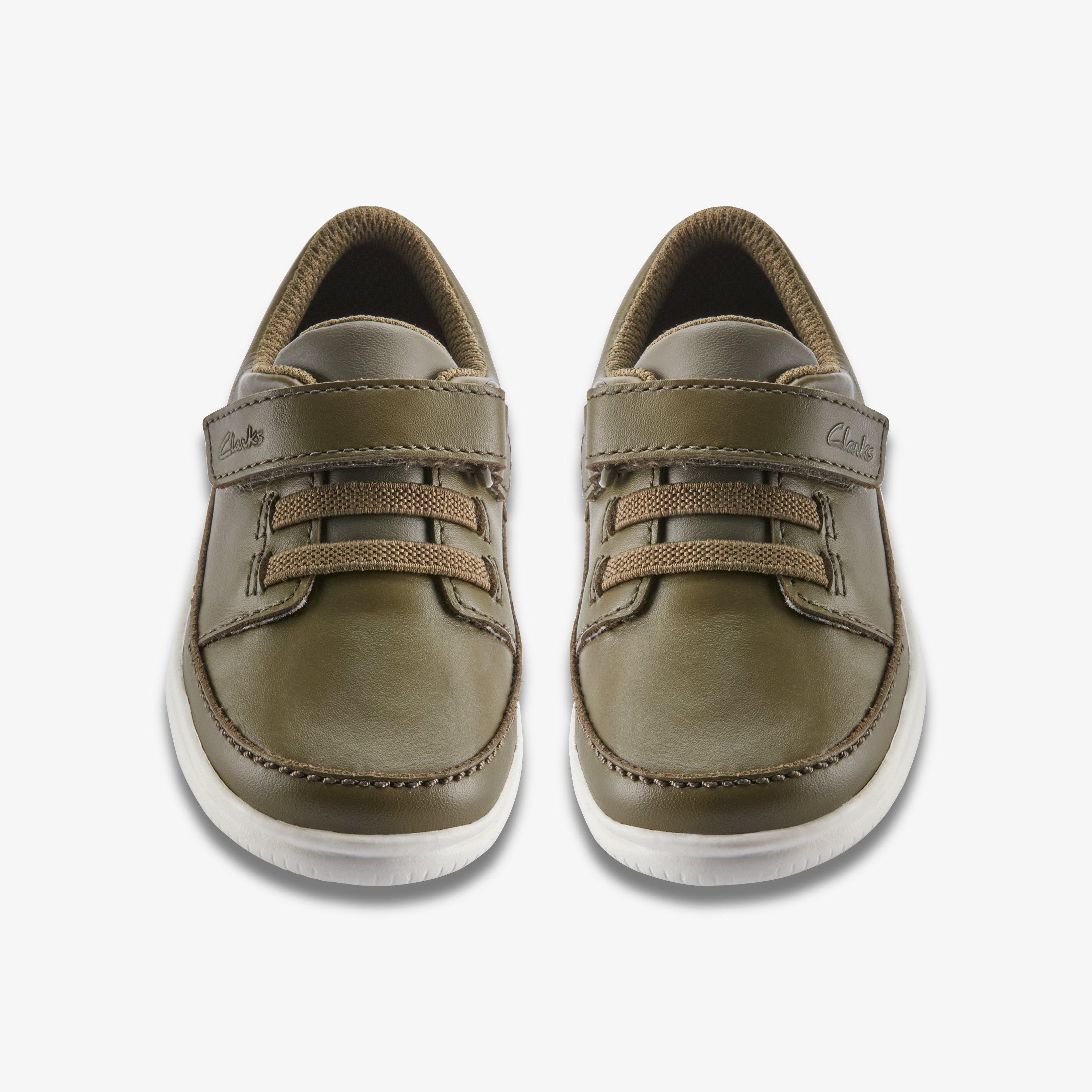 Crest Aero Toddler Dark Olive Riptape, view 6 of 6