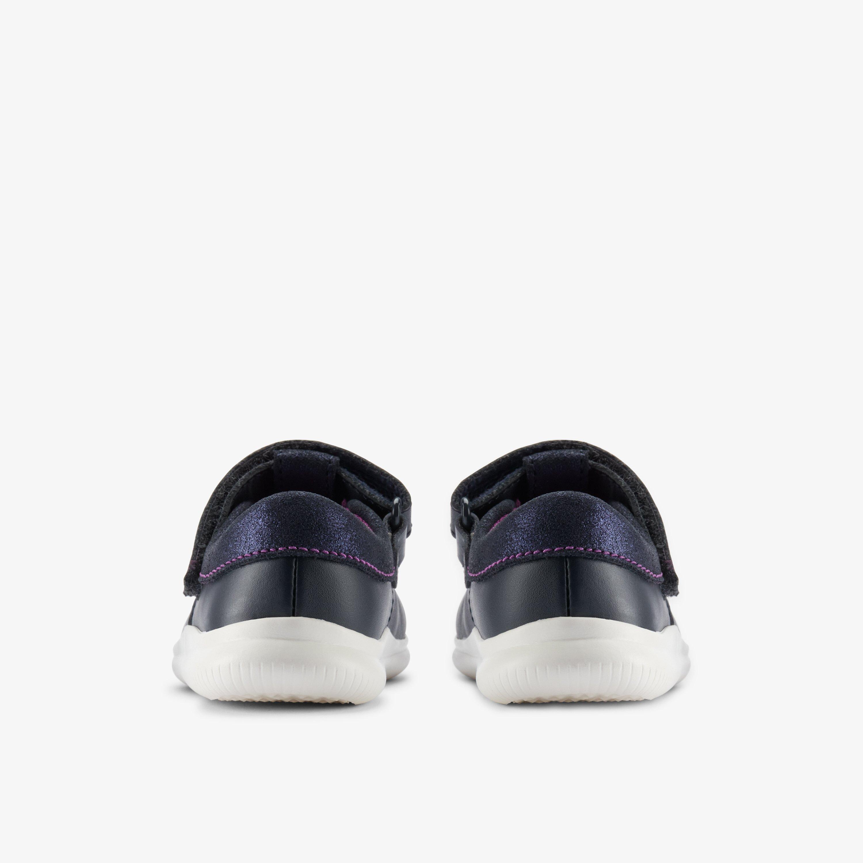 Crest Wish Toddler Navy T Bar Shoes, view 5 of 6