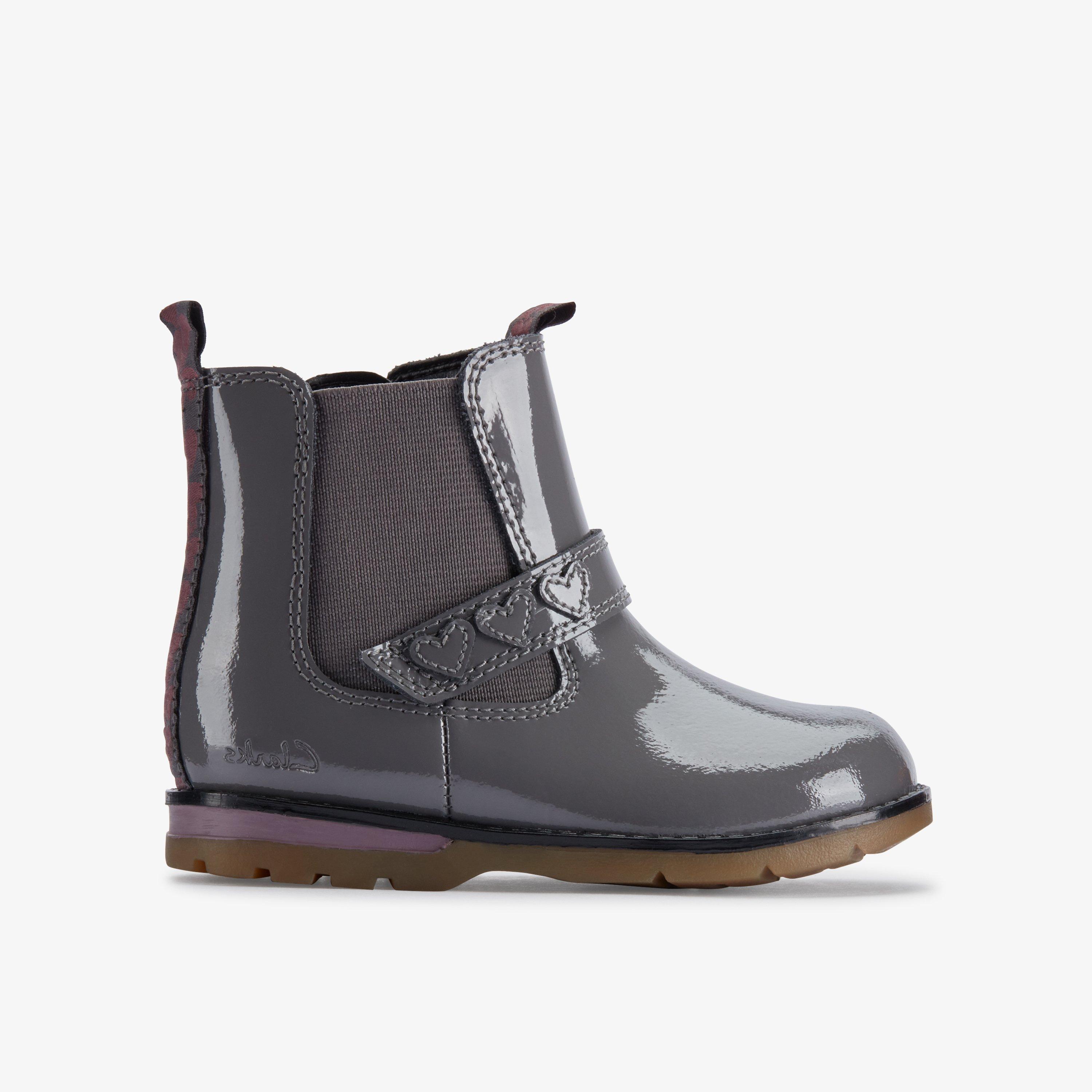 Dabi Halo Toddler Dark Grey Ankle Boots, view 1 of 6