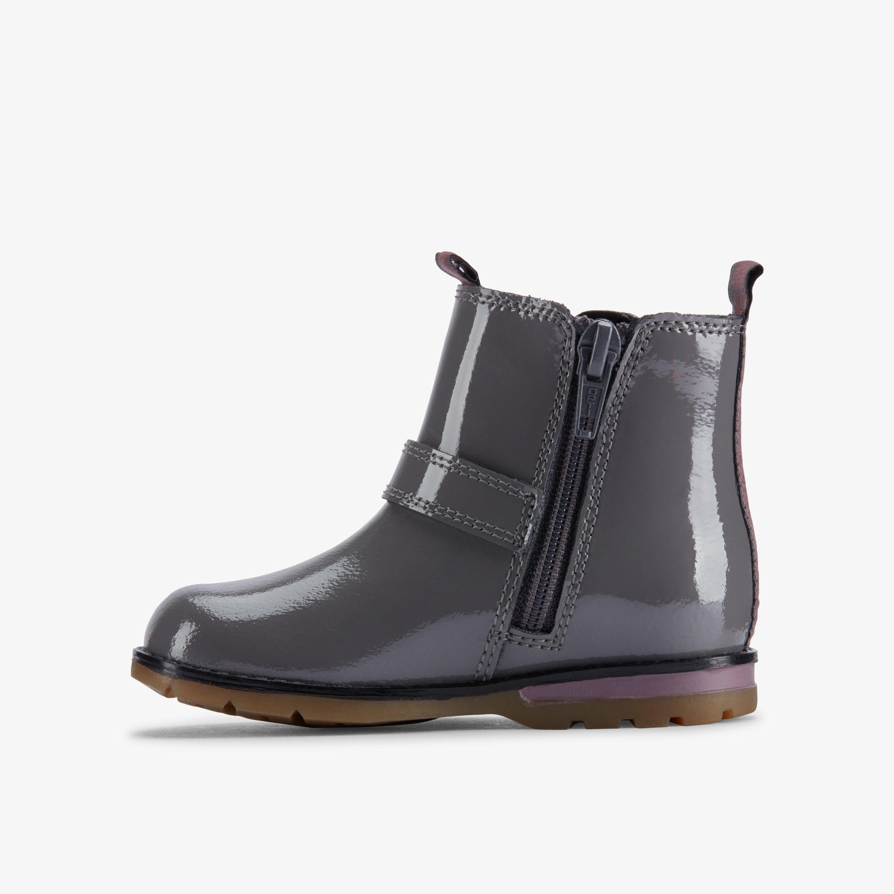 Dabi Halo Toddler Dark Grey Ankle Boots, view 2 of 6