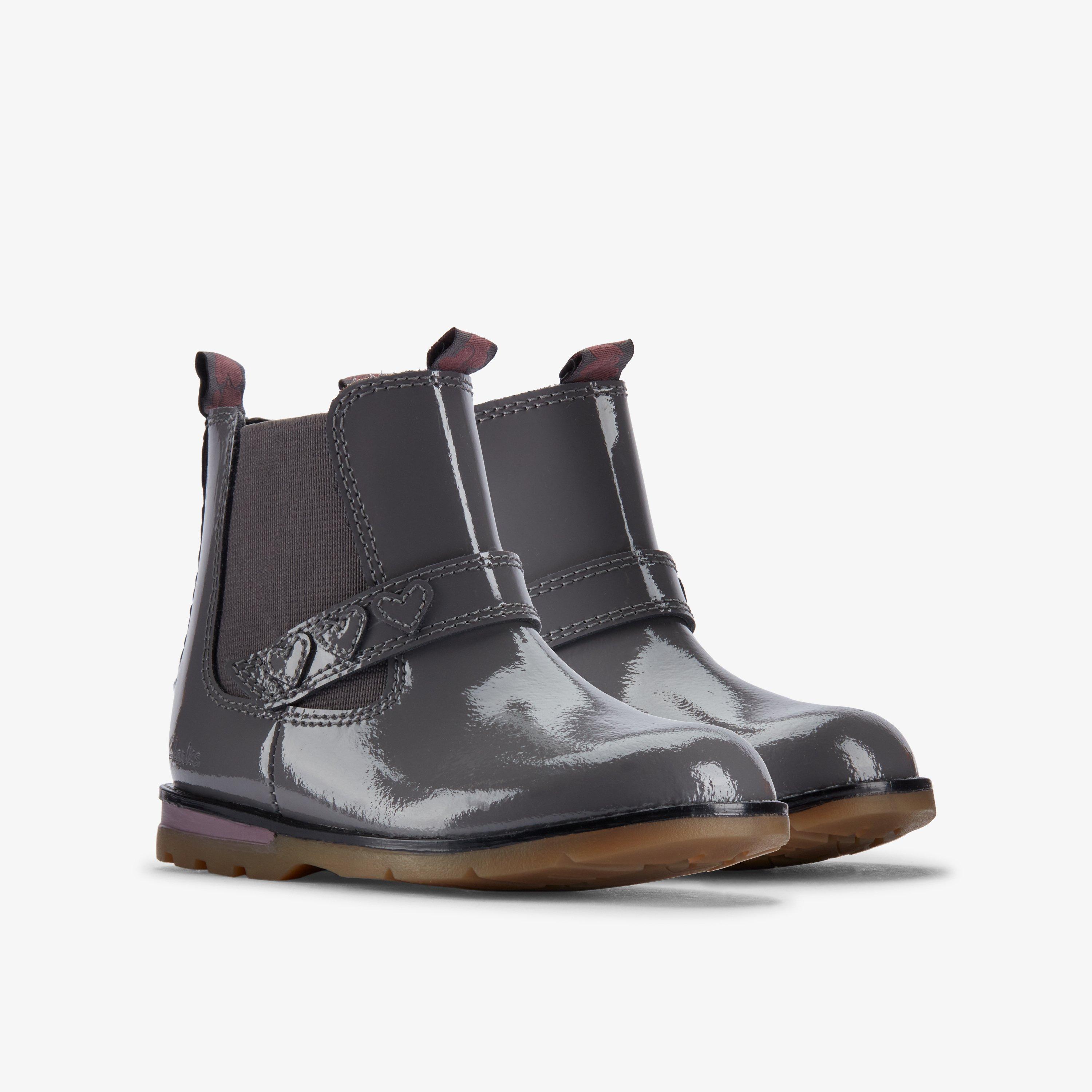 Dabi Halo Toddler Dark Grey Ankle Boots, view 4 of 6