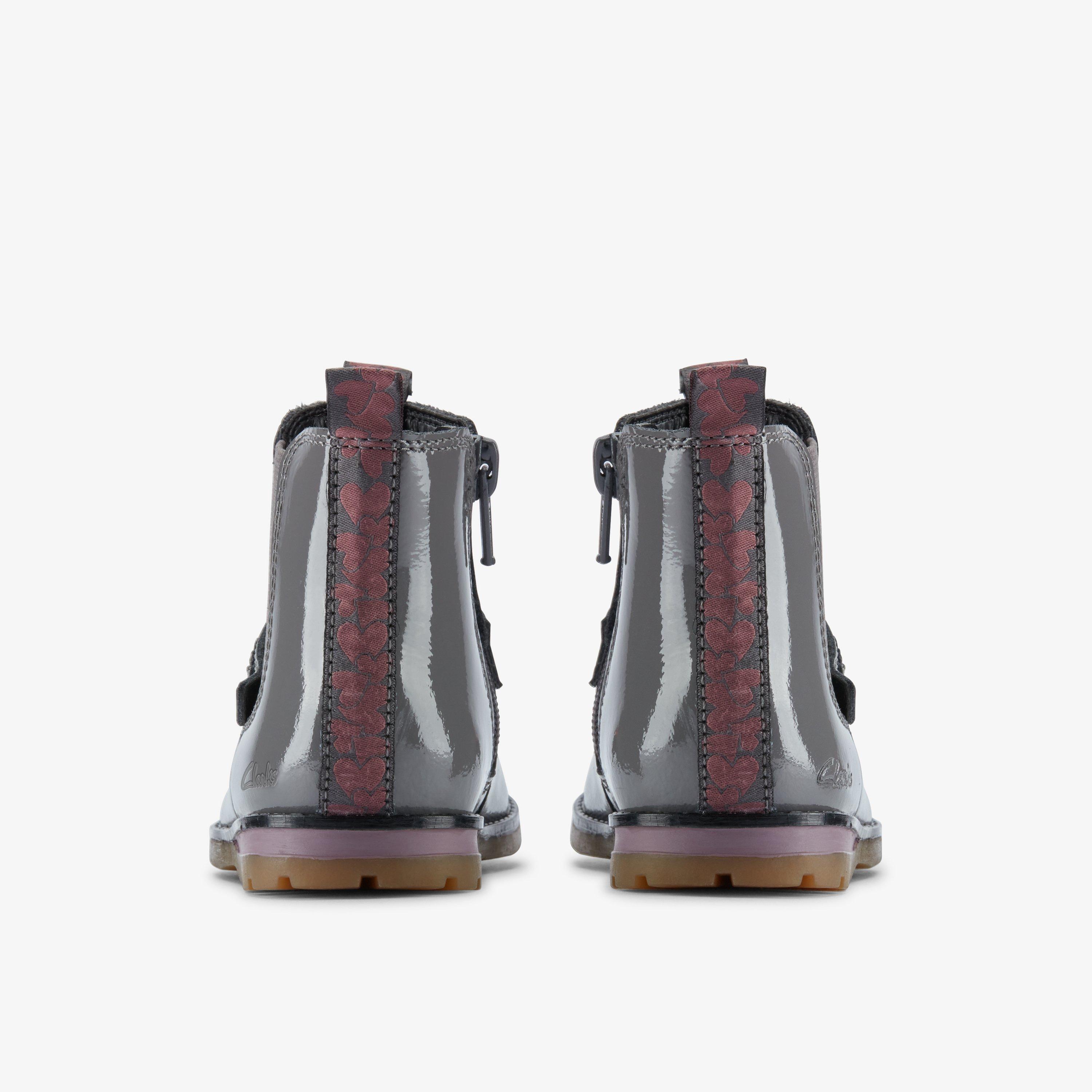 Dabi Halo Toddler Dark Grey Ankle Boots, view 6 of 6