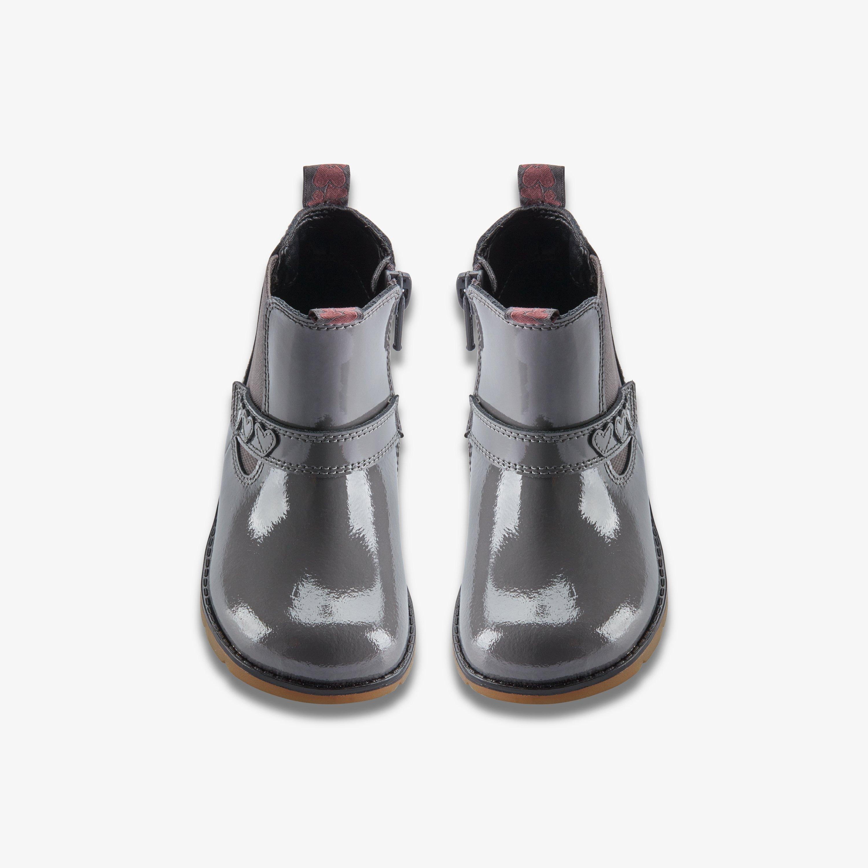 Dabi Halo Toddler Dark Grey Ankle Boots, view 5 of 6