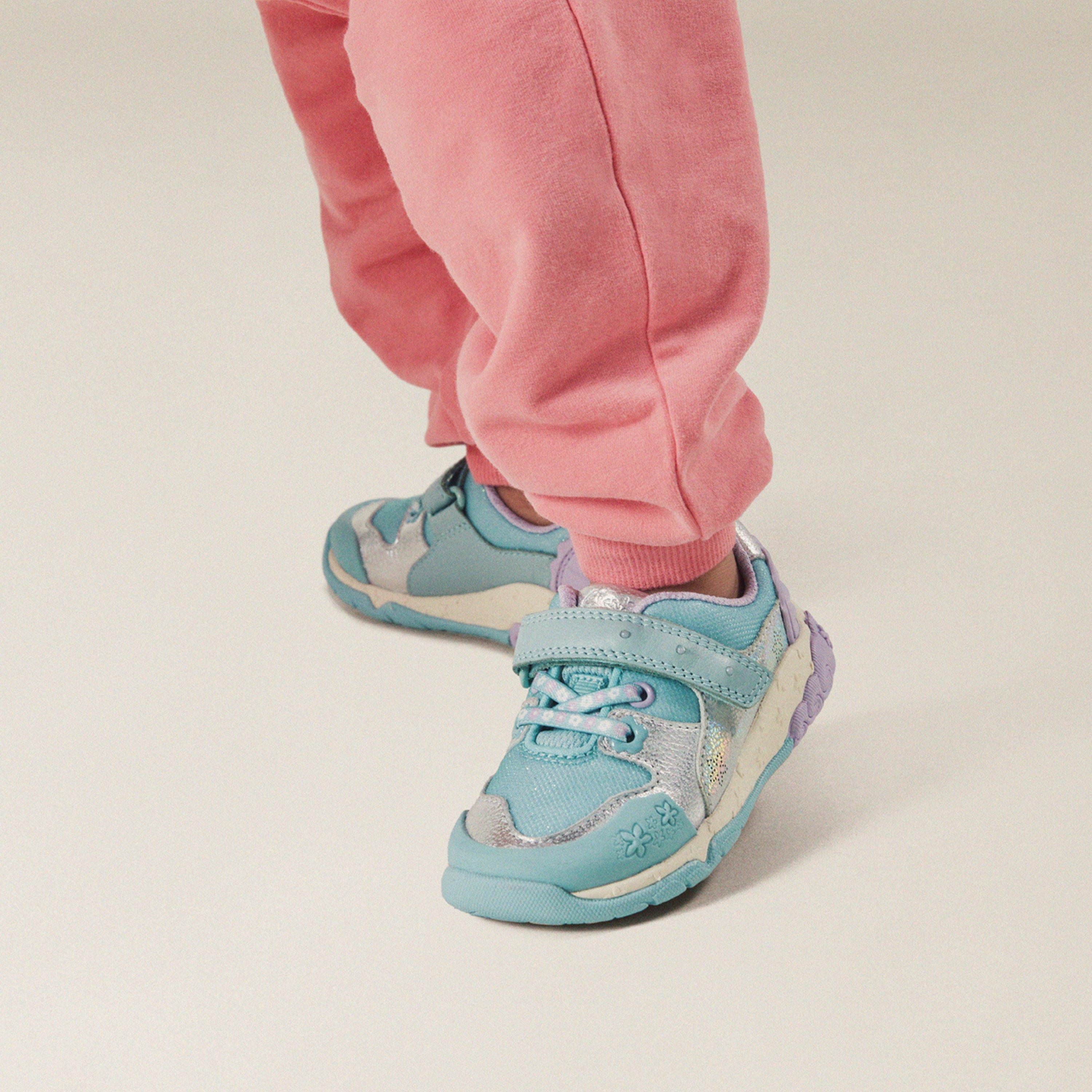 Tux Sneaker Bassa Per Bambine E Ragazze - Tomaia In Pelle Vegana Con Inserti Vellutati, Fodera In Tessuto, Tacco 2,5 Cm