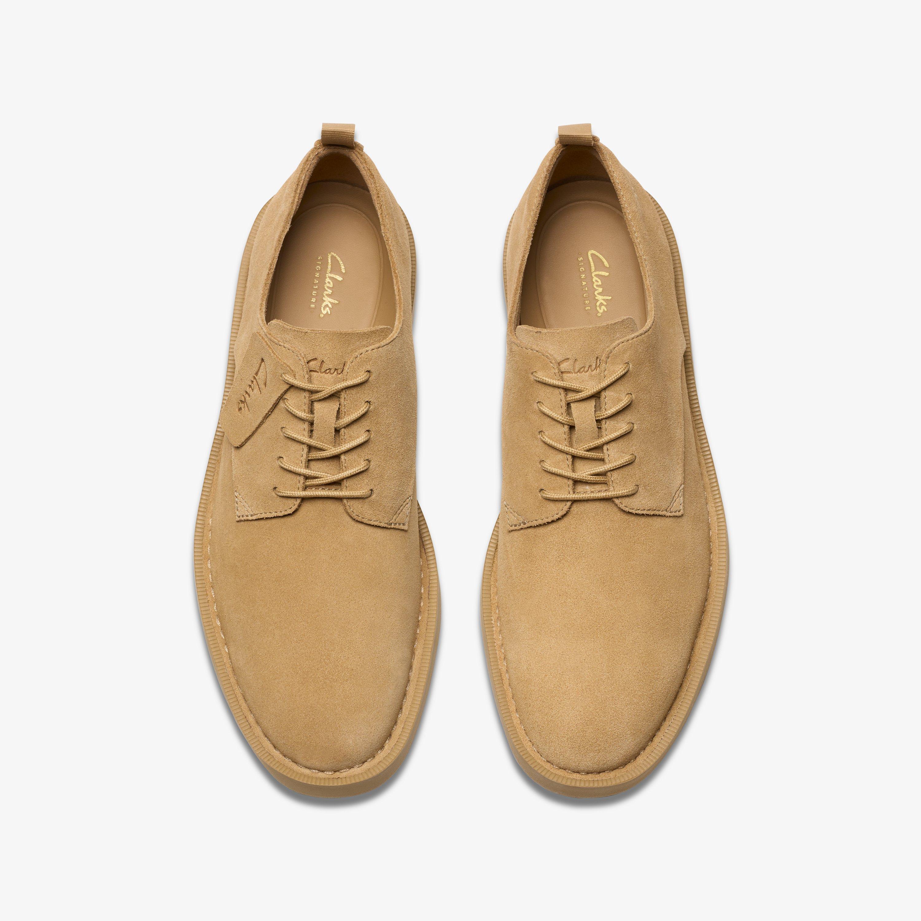 Martock Lace Dark Sand Suede Lace Up Derby Shoes, view 6 of 6