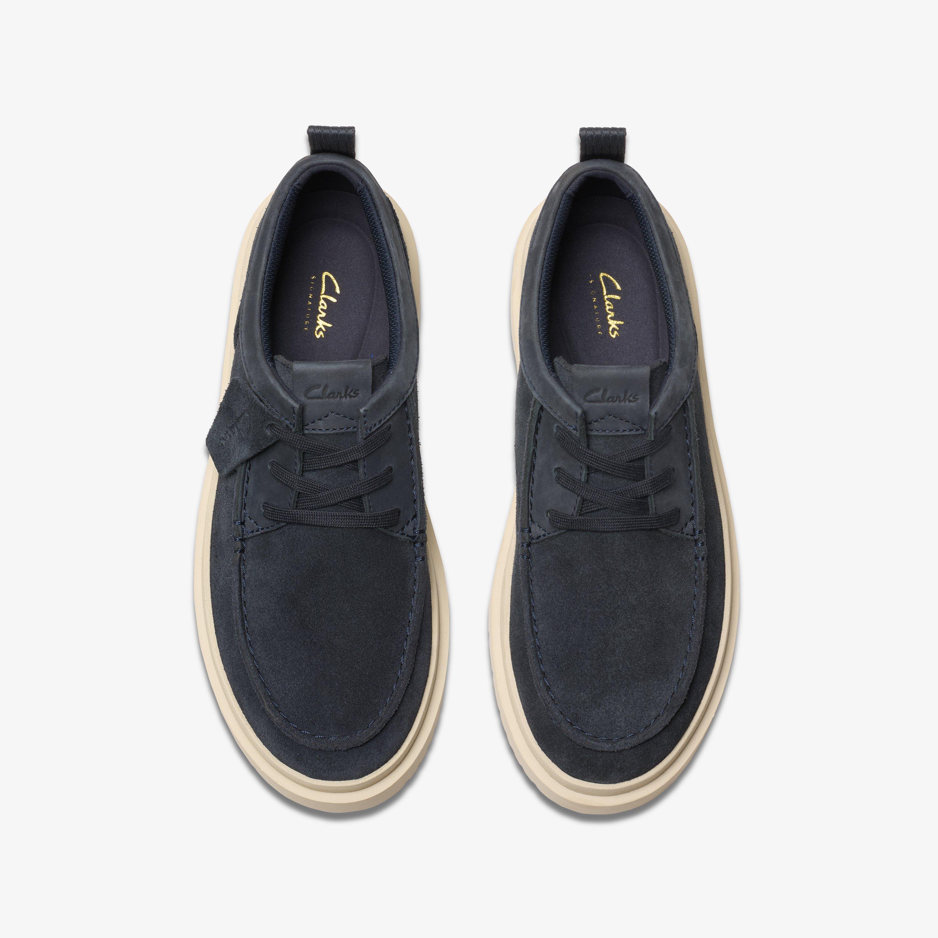 Polden Moc Navy Suede Lace Up, view 7 of 7