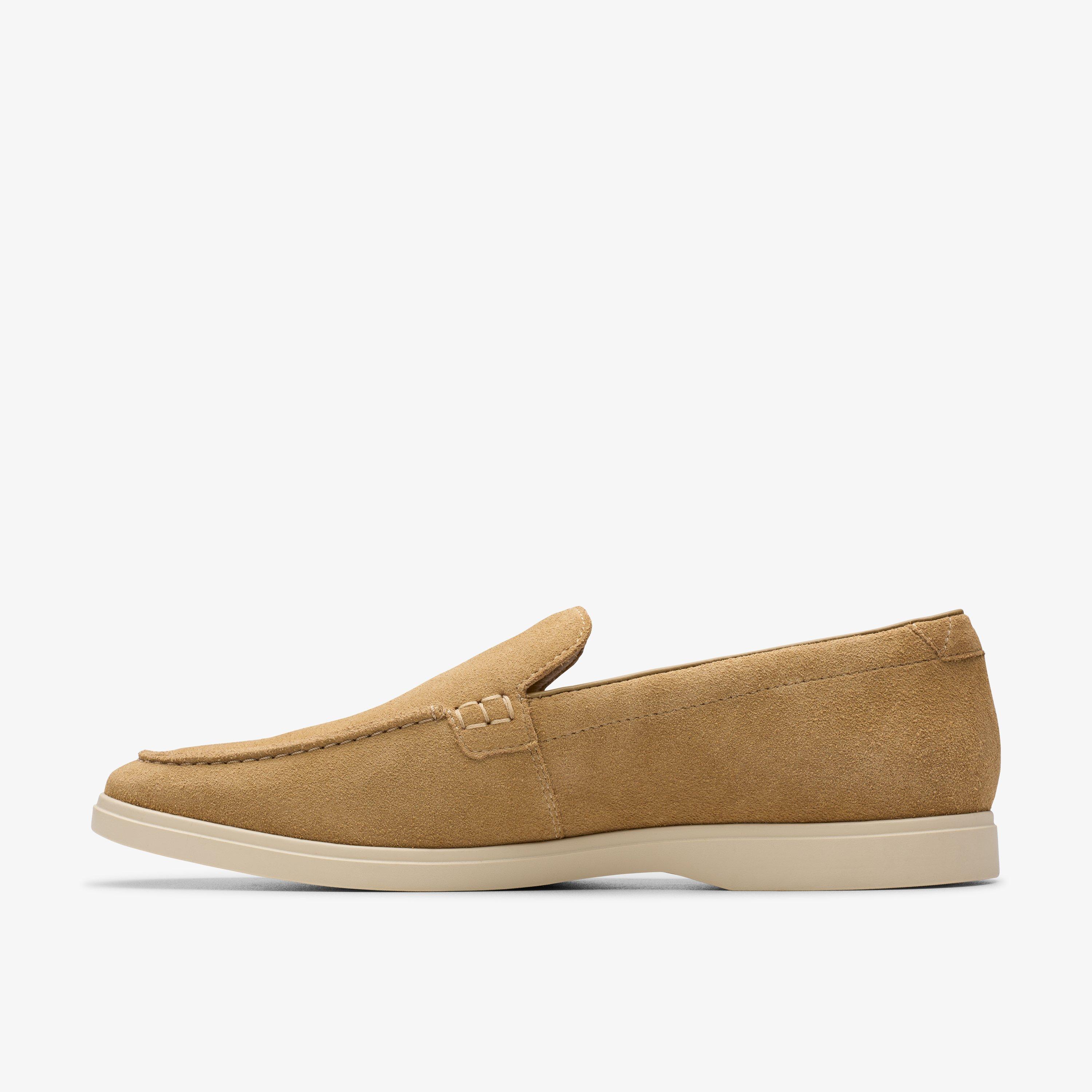 Torford Easy Dark Sand Suede Slip Ons, view 5 of 9