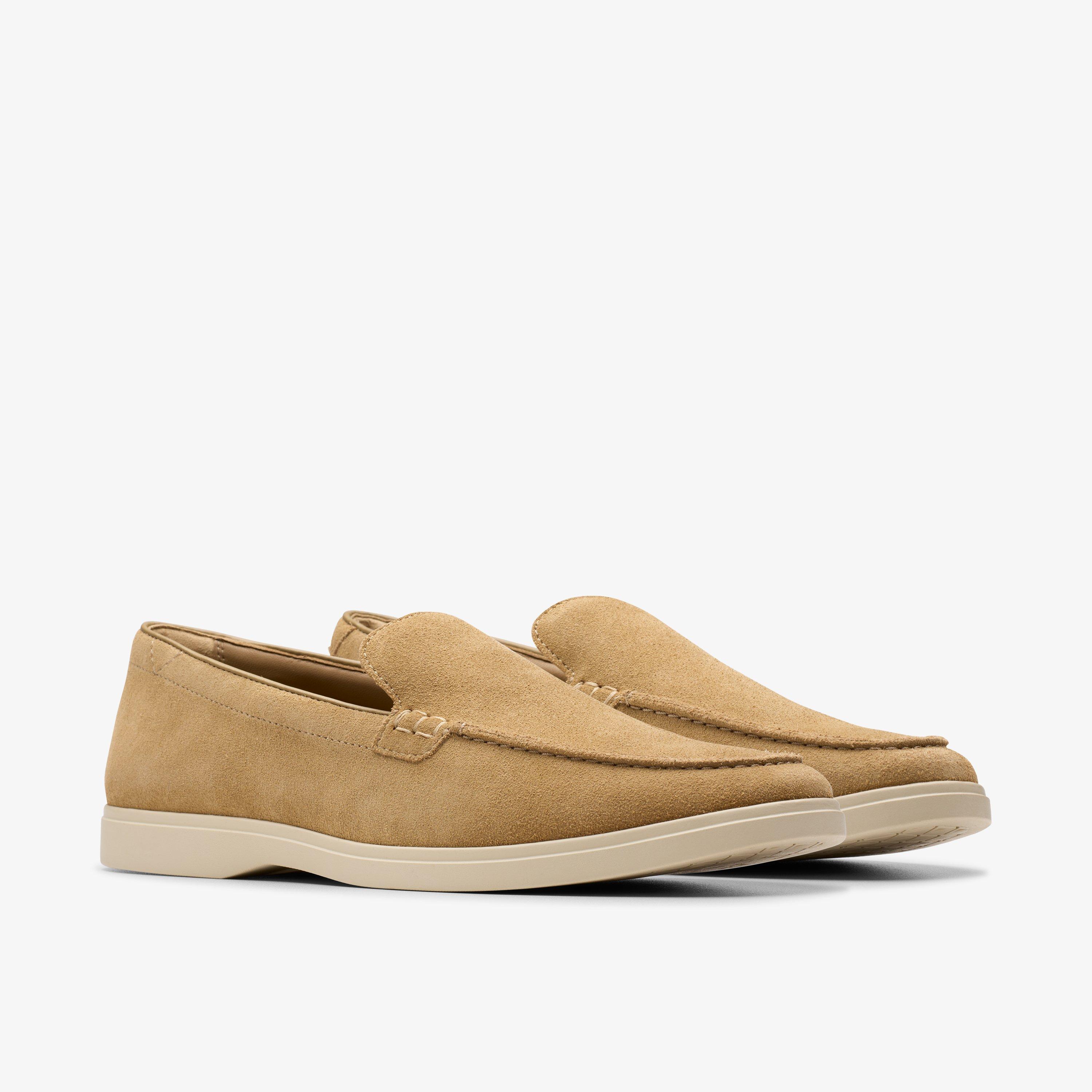 Torford Easy Dark Sand Suede Slip Ons, view 7 of 9