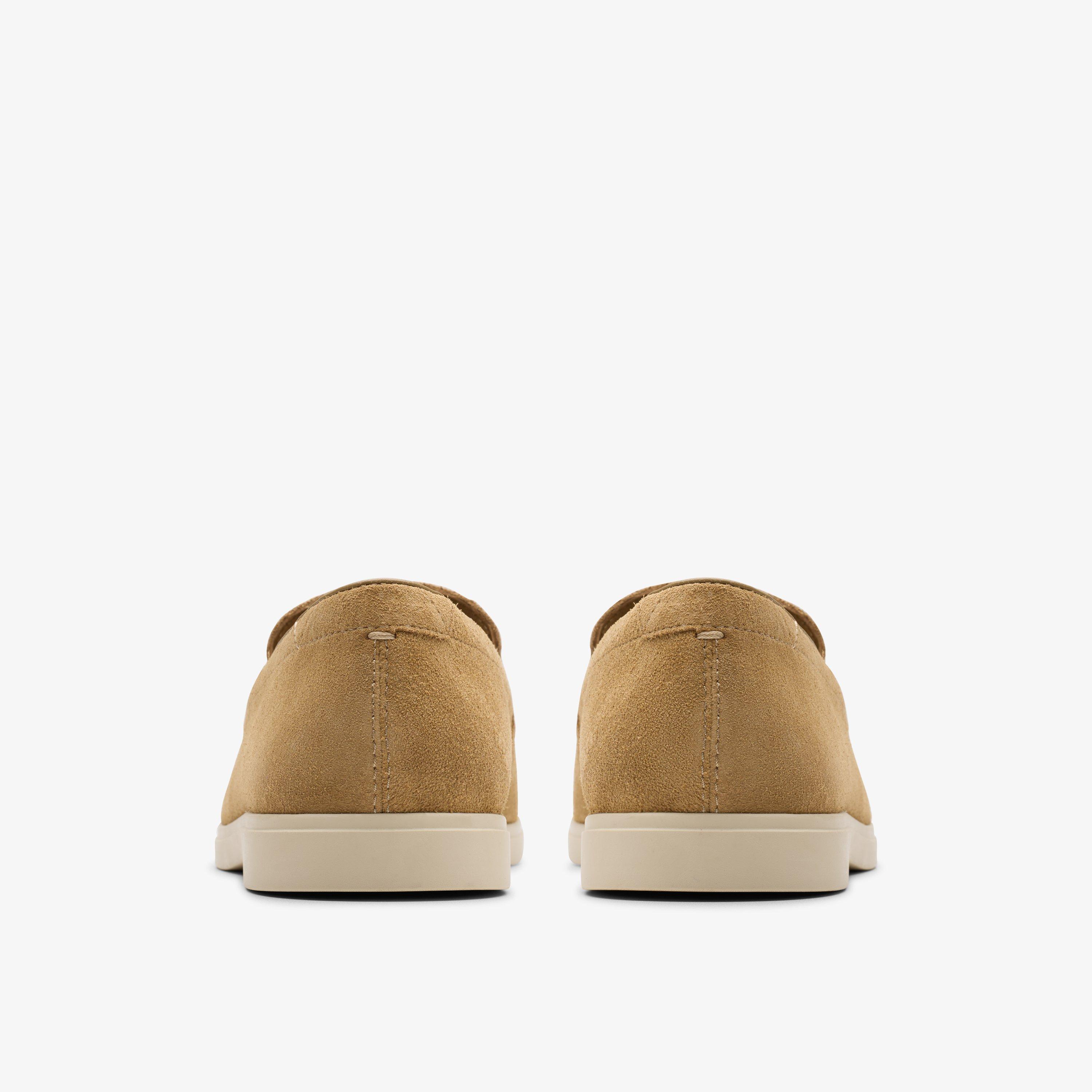 Torford Easy Dark Sand Suede Slip Ons, view 8 of 9