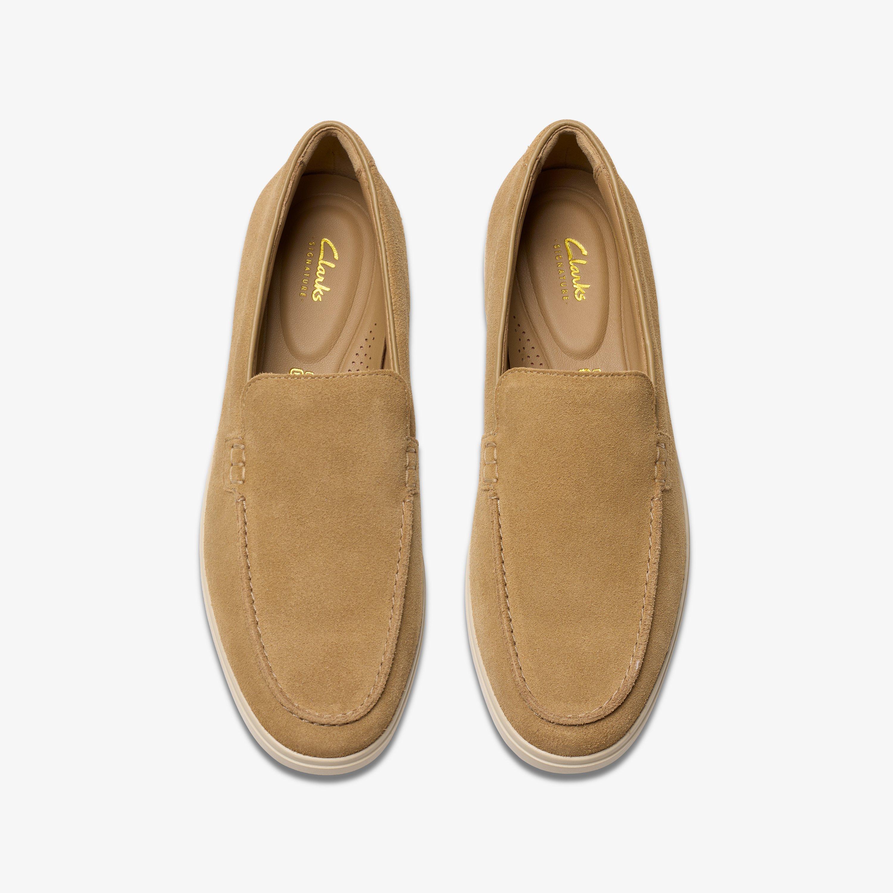 Torford Easy Dark Sand Suede Slip Ons, view 9 of 9