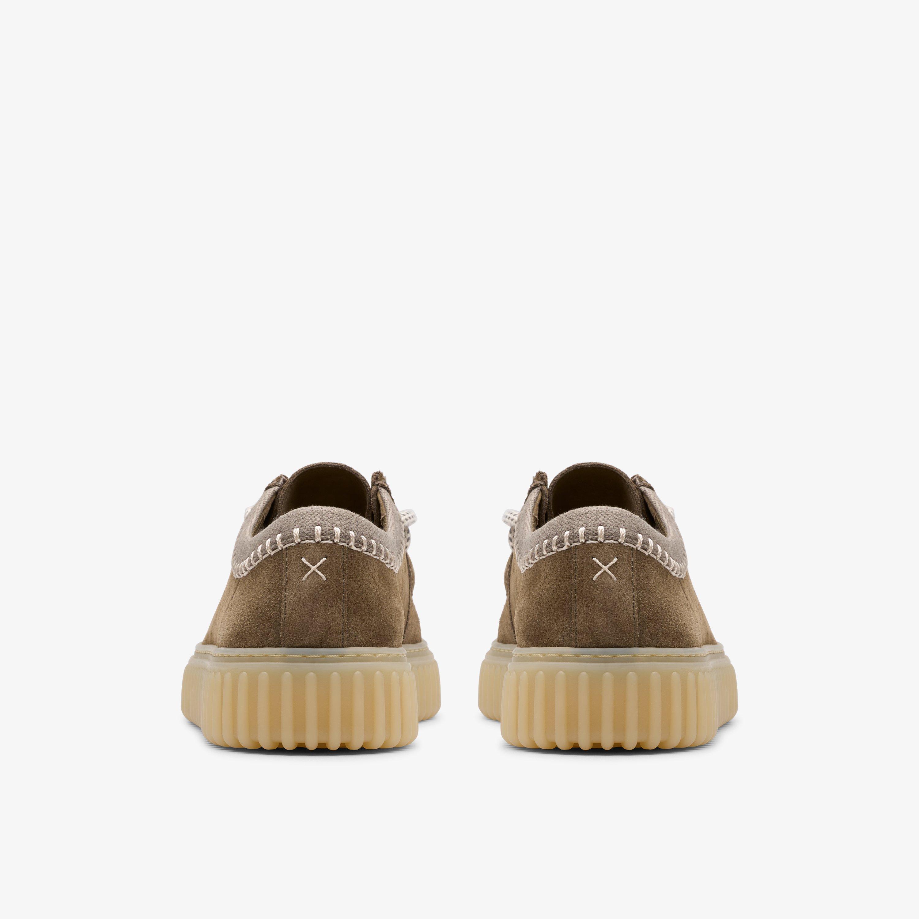 Torhill Lo Dark Olive Combination Moccasins, view 5 of 7