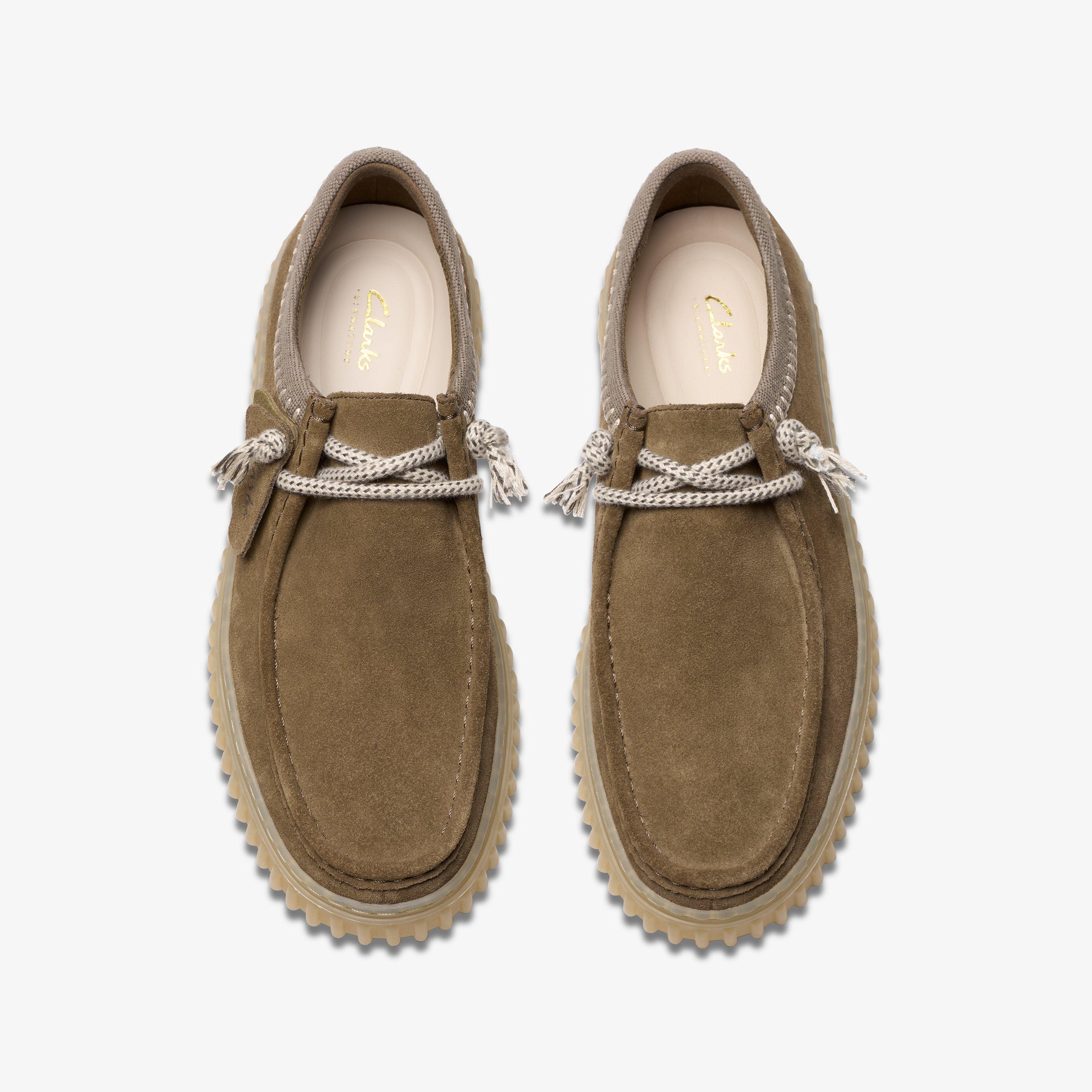 Torhill Lo Dark Olive Combination Moccasins, view 6 of 7