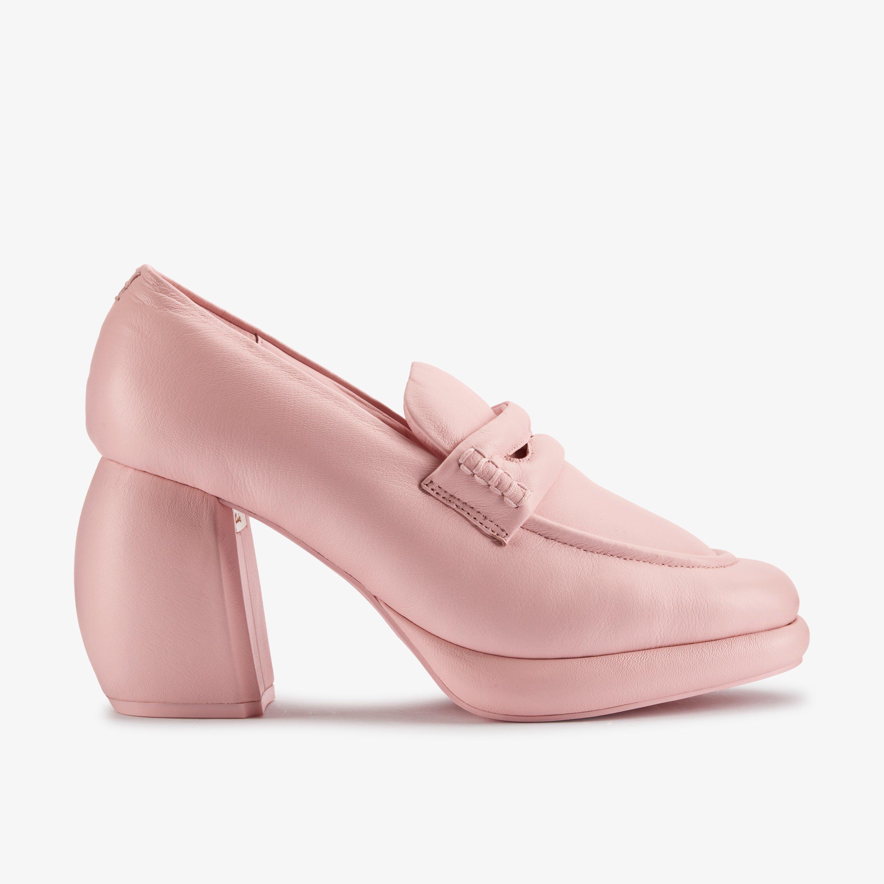 Clarks pink patent shoes online