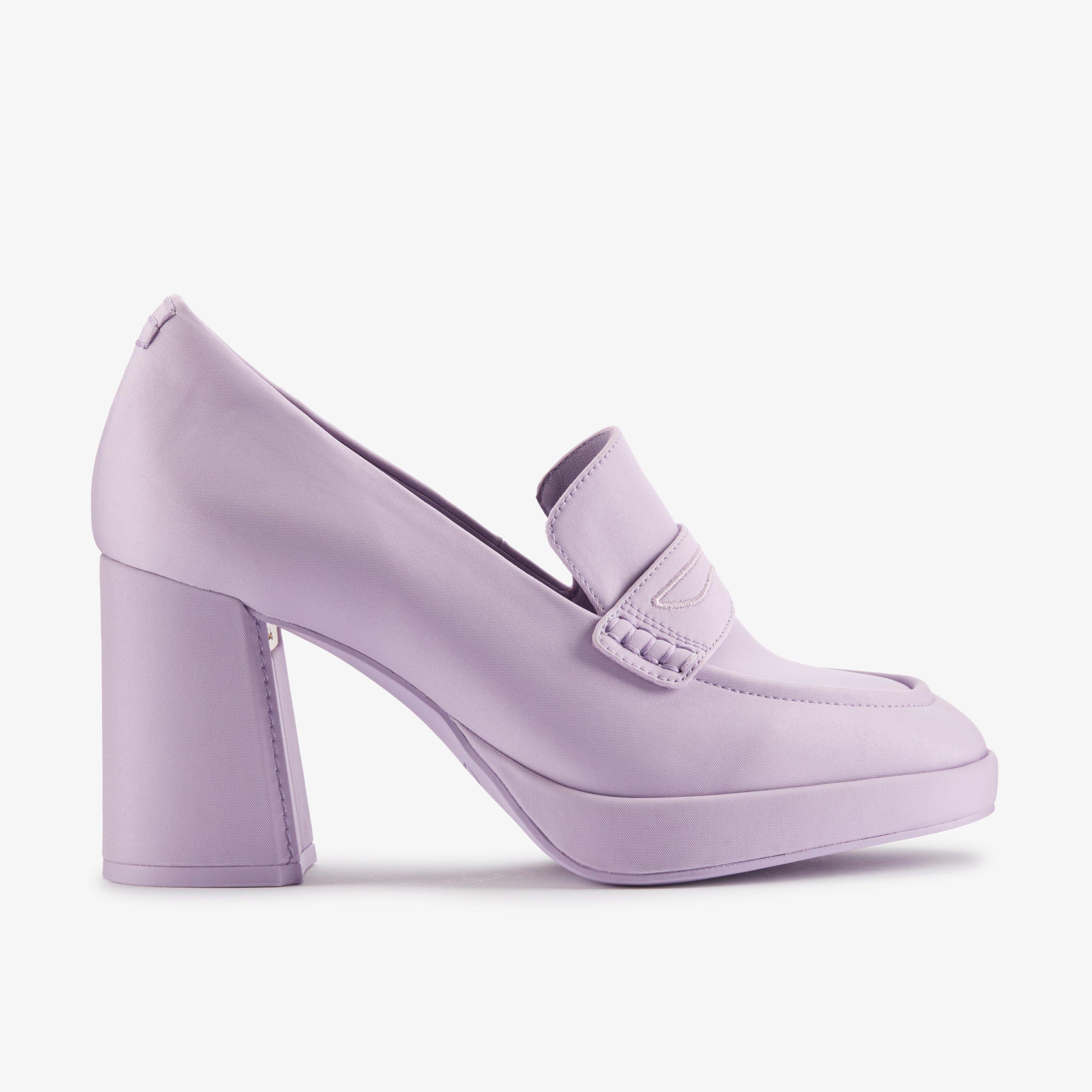 Mocassins Femme à Talons 8 Cm - Cuir Synthétique Avec Boucle Réglable - Confortables Et élégants