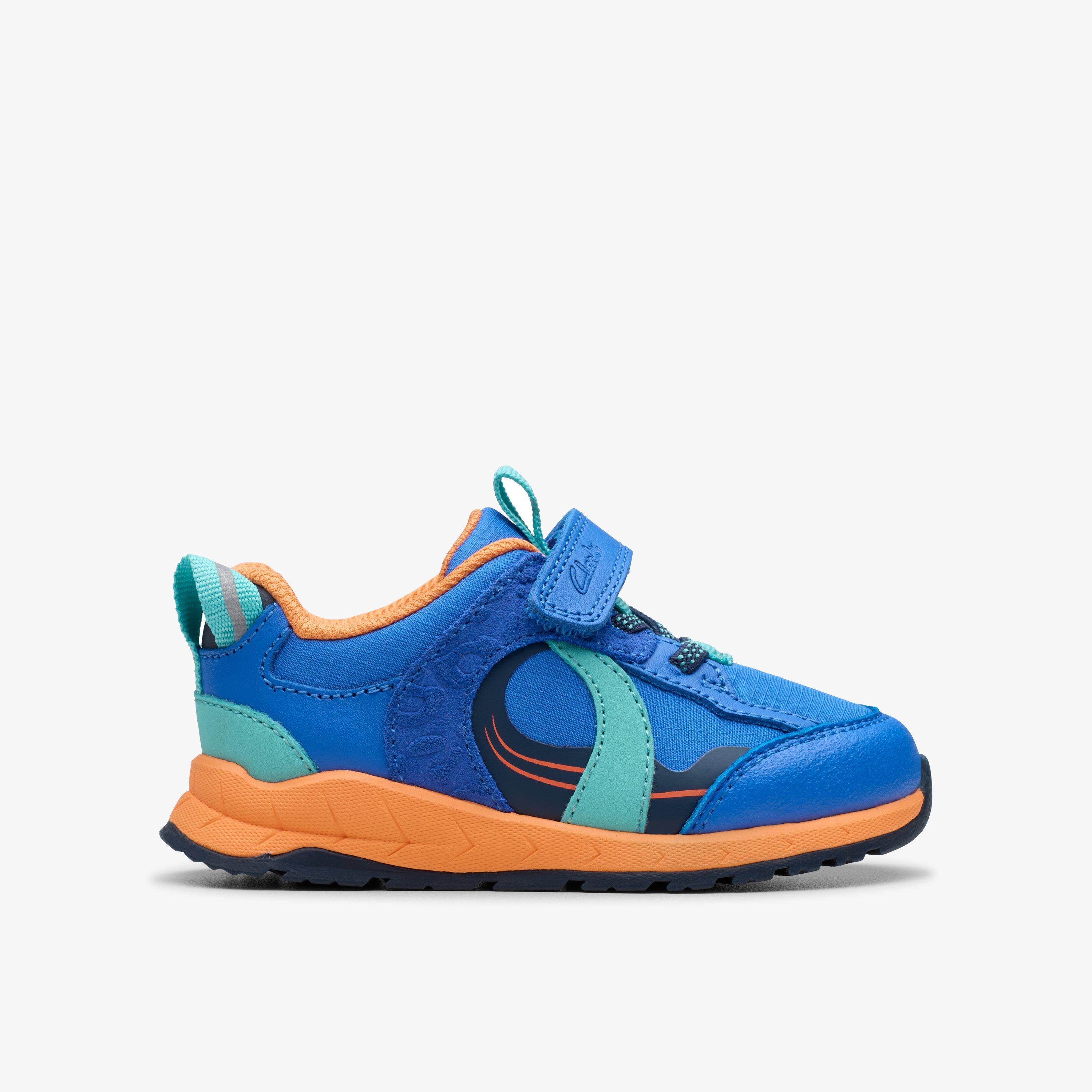 Selva Hero Toddler Bright Blue Trainers Riptape, view 1 of 11